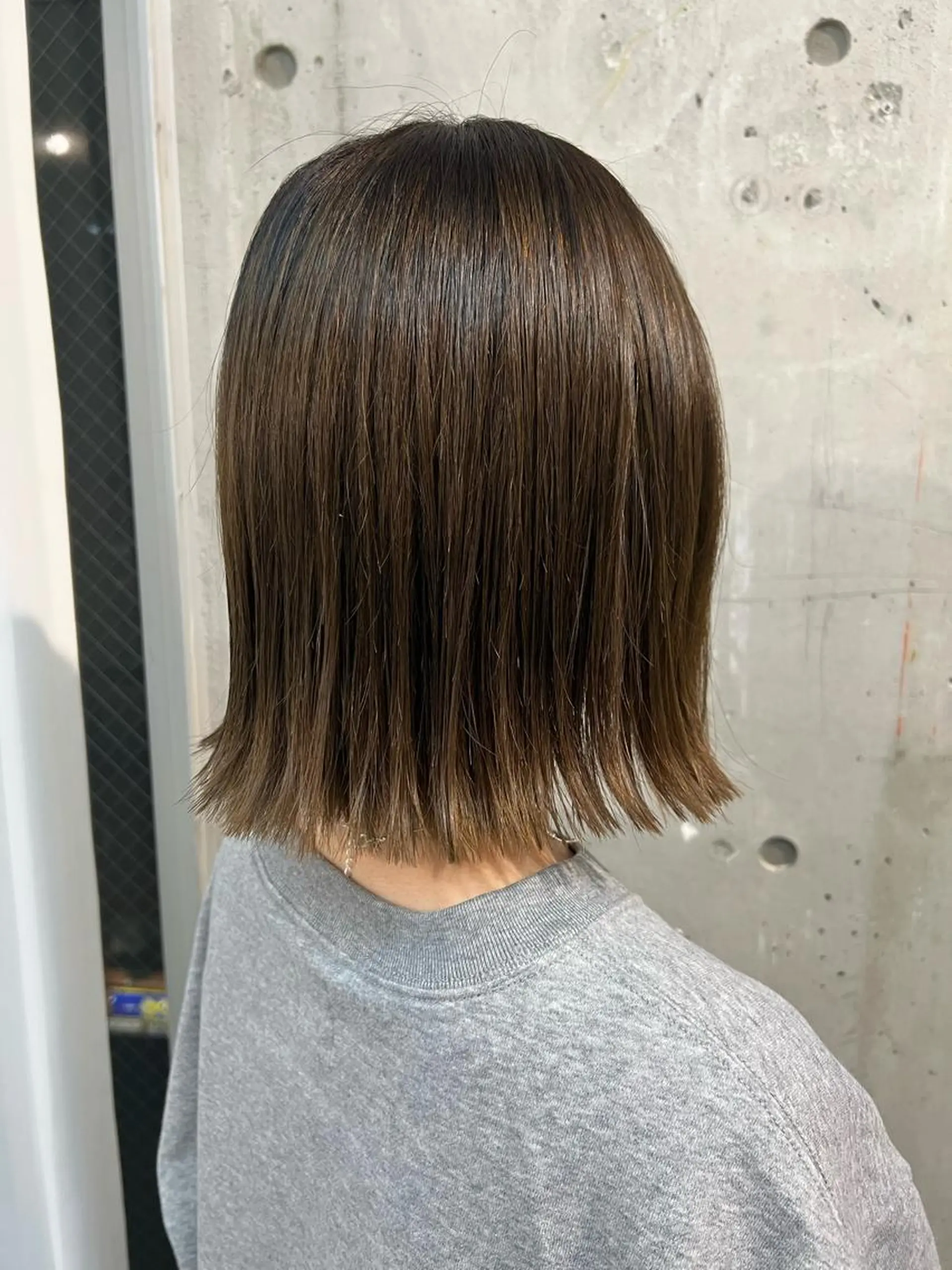 ミディアム 切りっぱなしボブ ボブ カット Ayaka🩰🎀 ガーリー/暖色♡のヘアスタイル