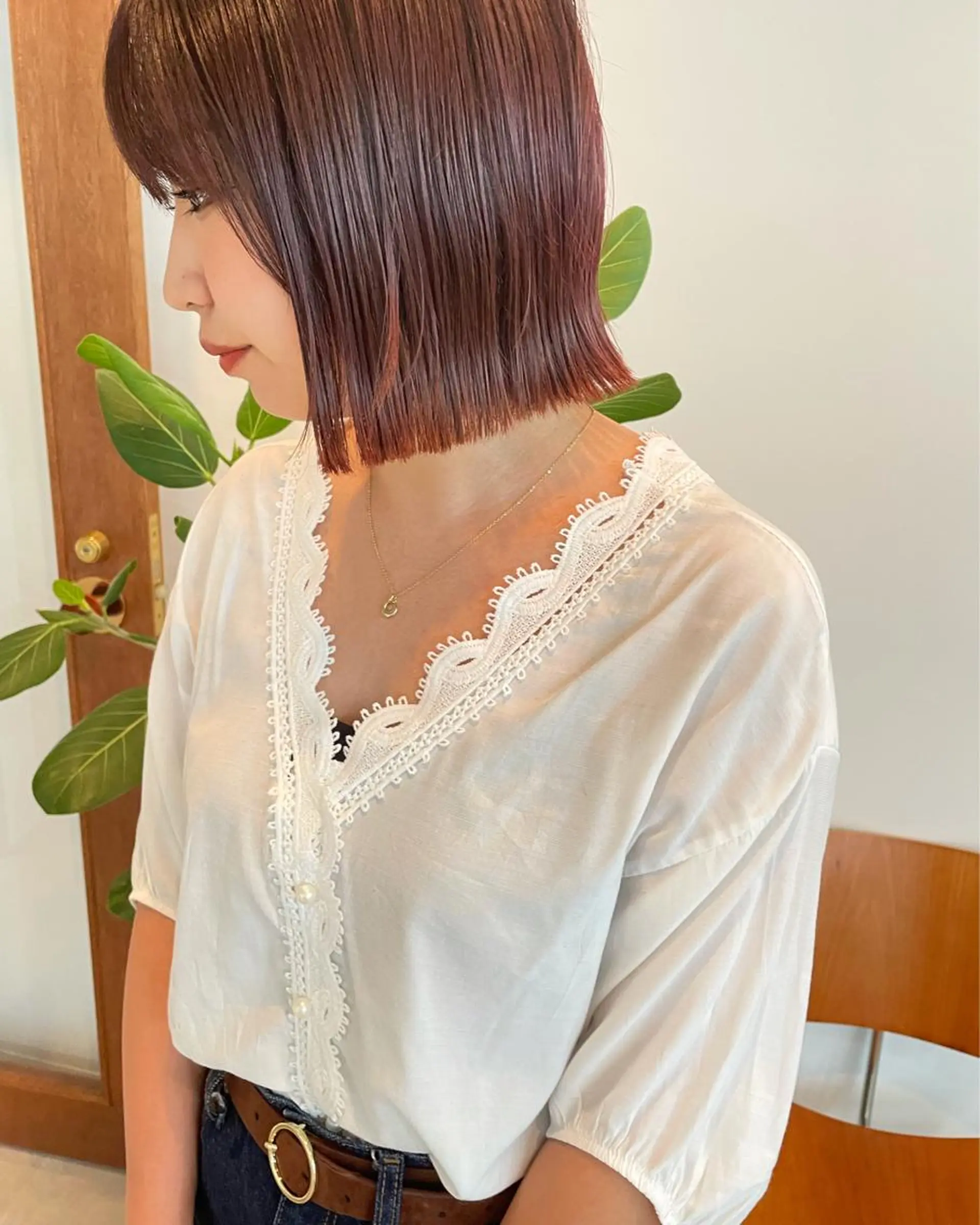 ミディアム ボブ SAKURA omotesandoのヘアスタイル