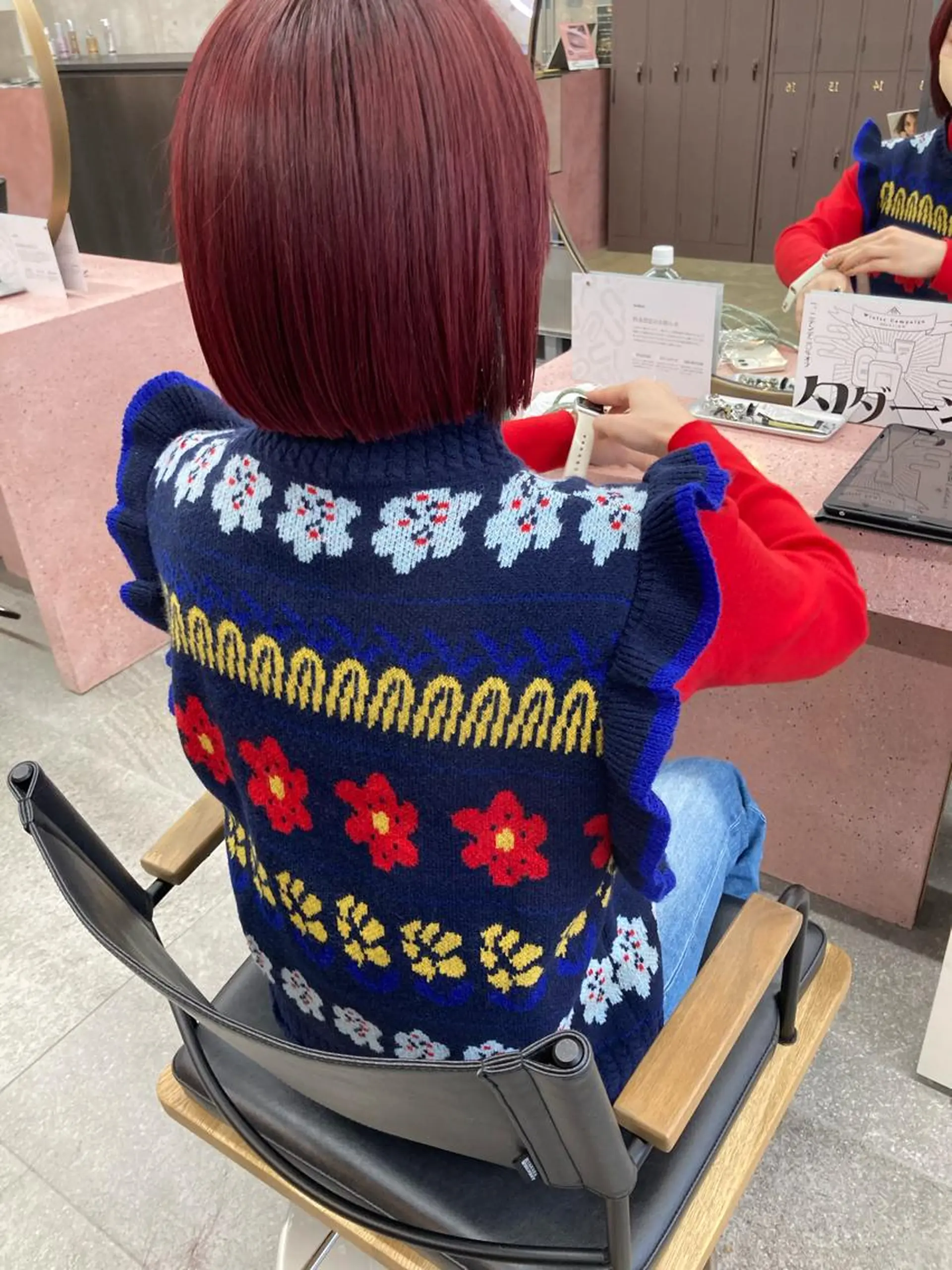 ミディアム カラー カット トリートメント 小木曽智美 /ボブ/ショートのヘアスタイル