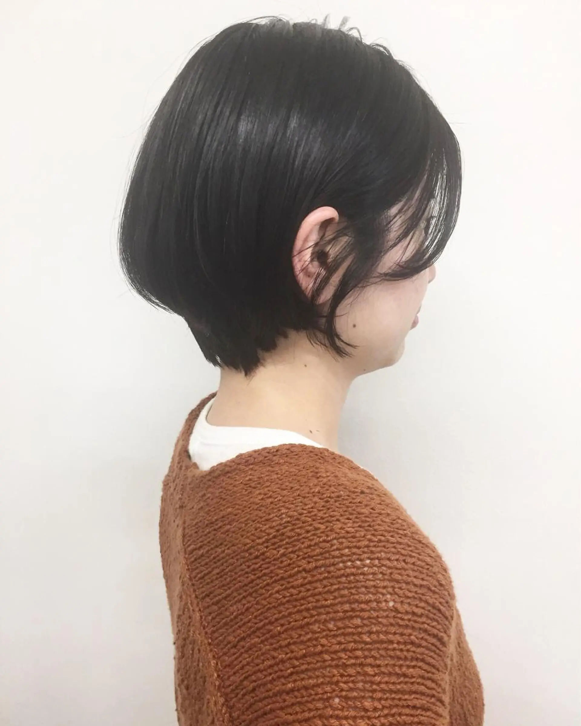 ショート カラー カット 🔵暗髪　特化🔵 梅田・増田のヘアスタイル