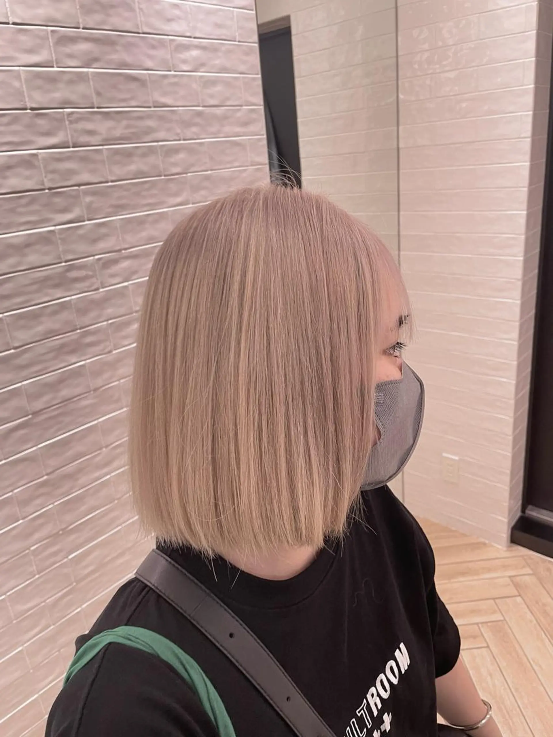 セミロング カラー ヘアカラー 艶カラーリスト 🌈銀座🌈牛込萌香のヘアスタイル