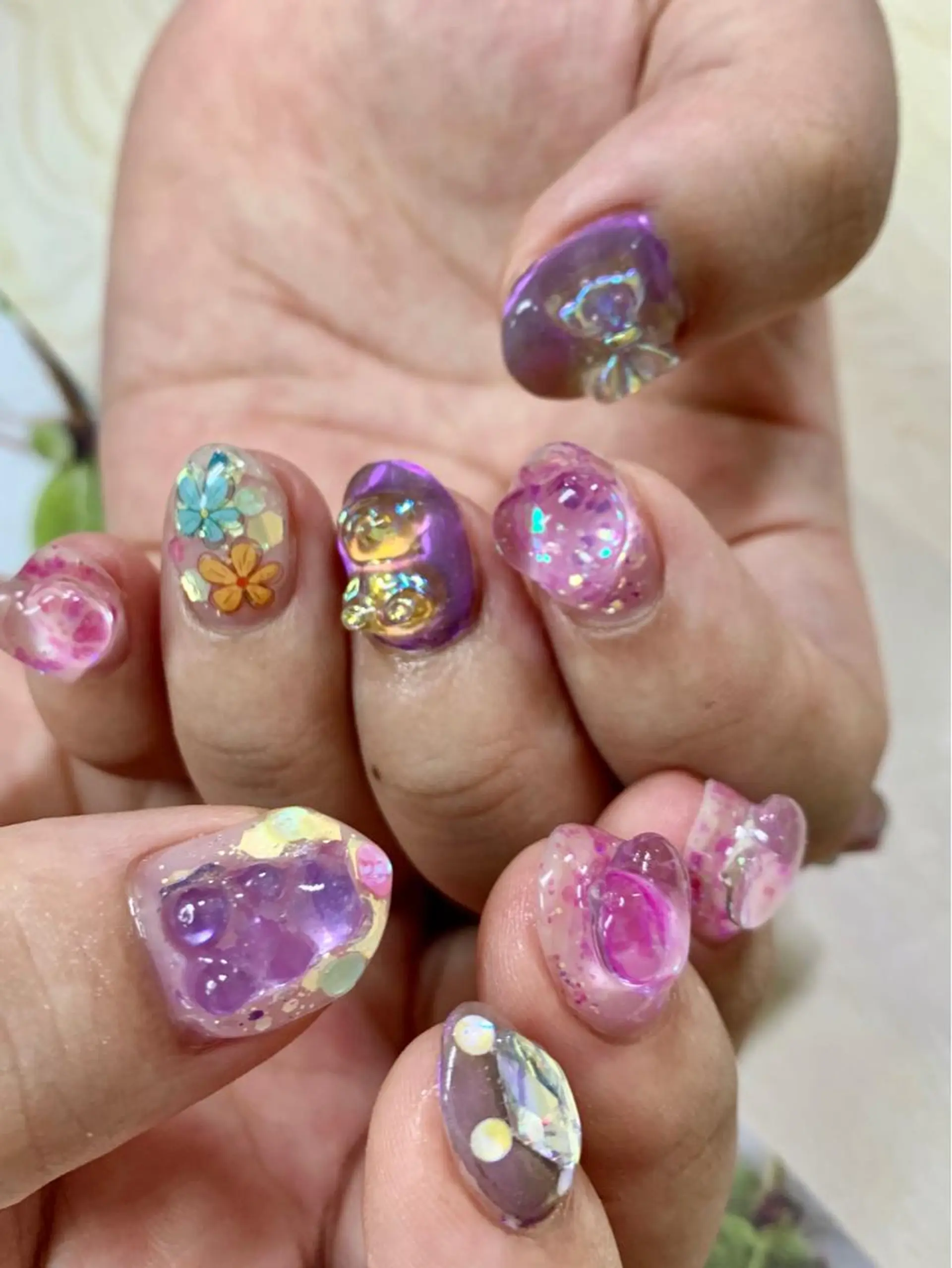 ネイル ハンドネイル JuniNail 주니네일🇰🇷suのネイルデザイン