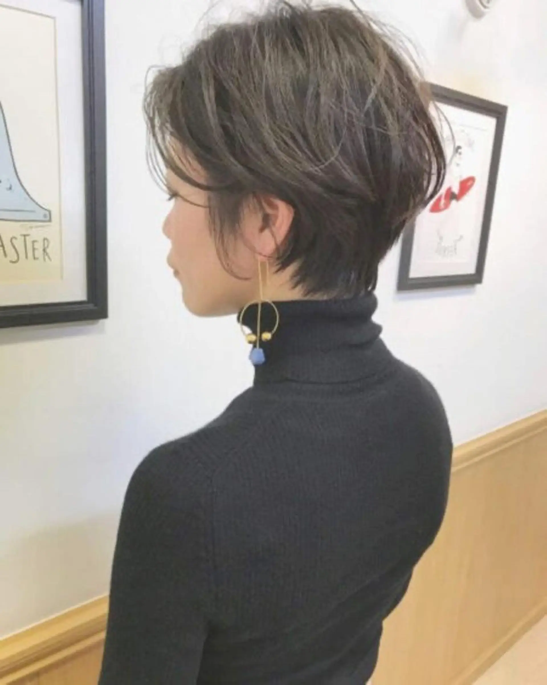 ショート stream1st所属・ツヤカラー 🕊️sayakaのヘアスタイル