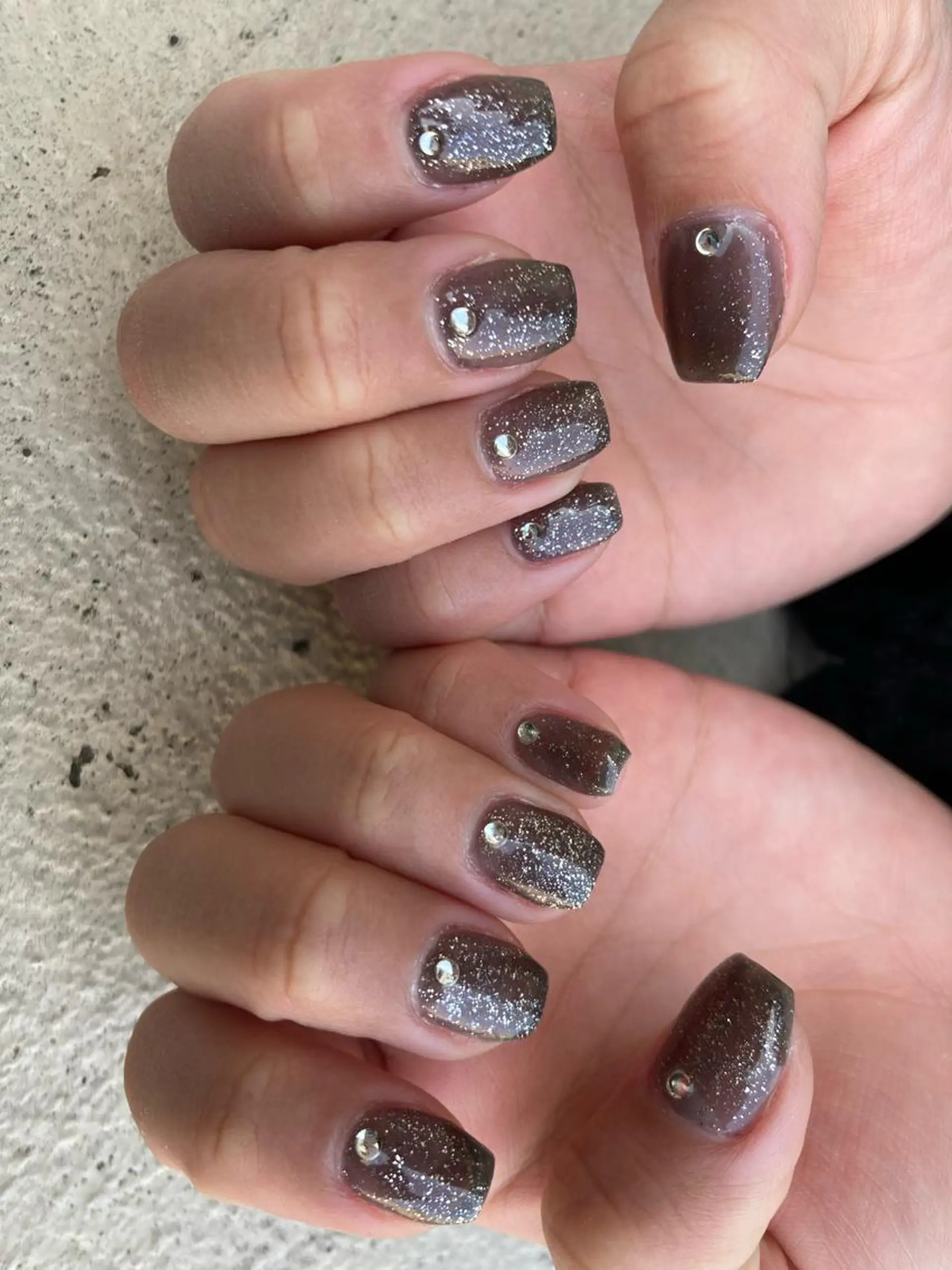 ショート ネイル ハンドネイル フットネイル ✴︎ Delightのネイルデザイン