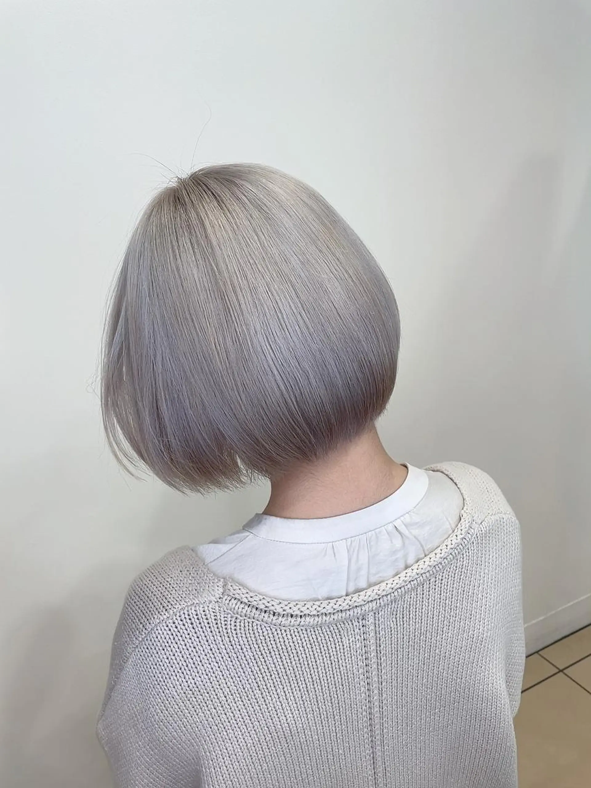 ミディアム ヘアカラー トリートメント レイヤー/ハッシュ 渋谷/サッタのヘアスタイル