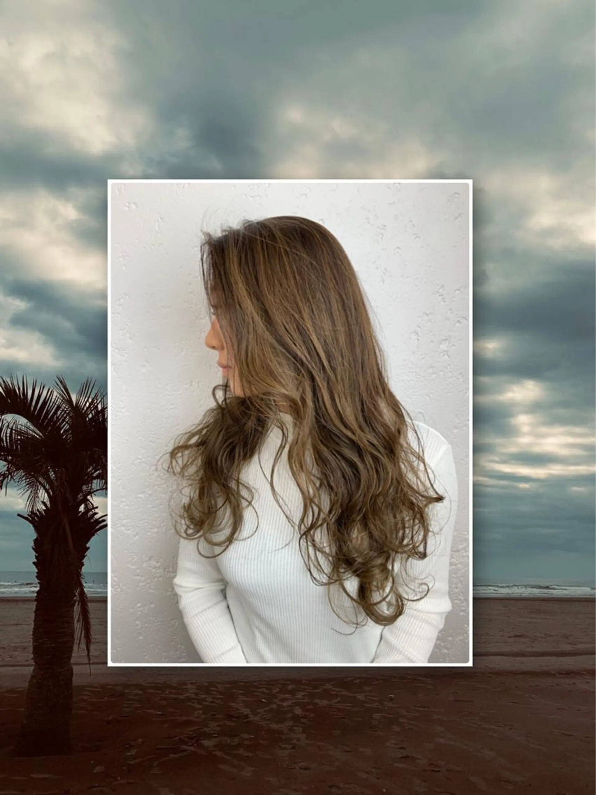 ロング ハイライト boutique misakiのヘアスタイル