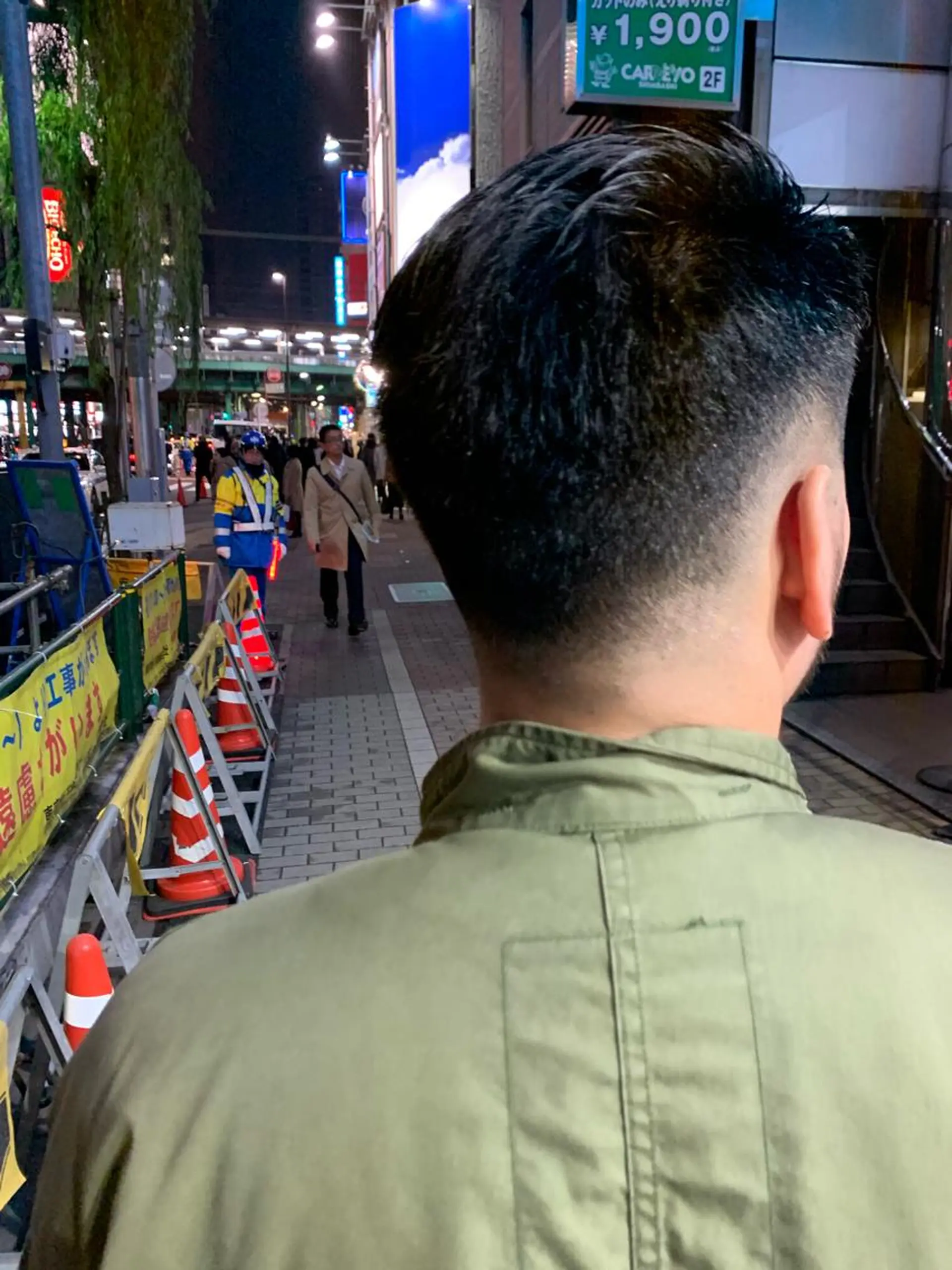 メンズ フェードカット スキンフェード 栗原 周太郎のヘアスタイル