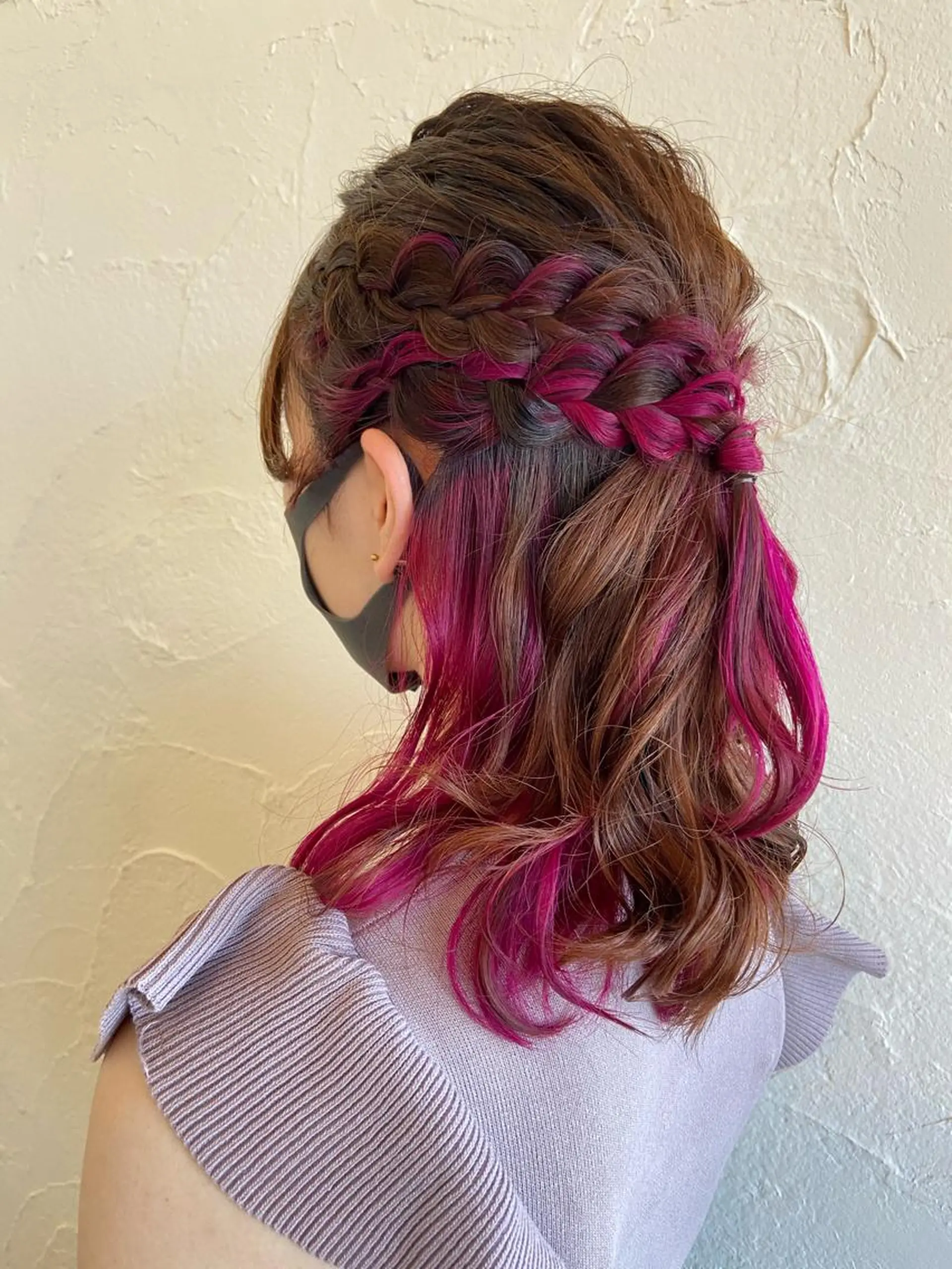 ヘアアレンジ ハーフアップ Hair Musee   柱店所属・topstylist 吉住 早織のヘアスタイル