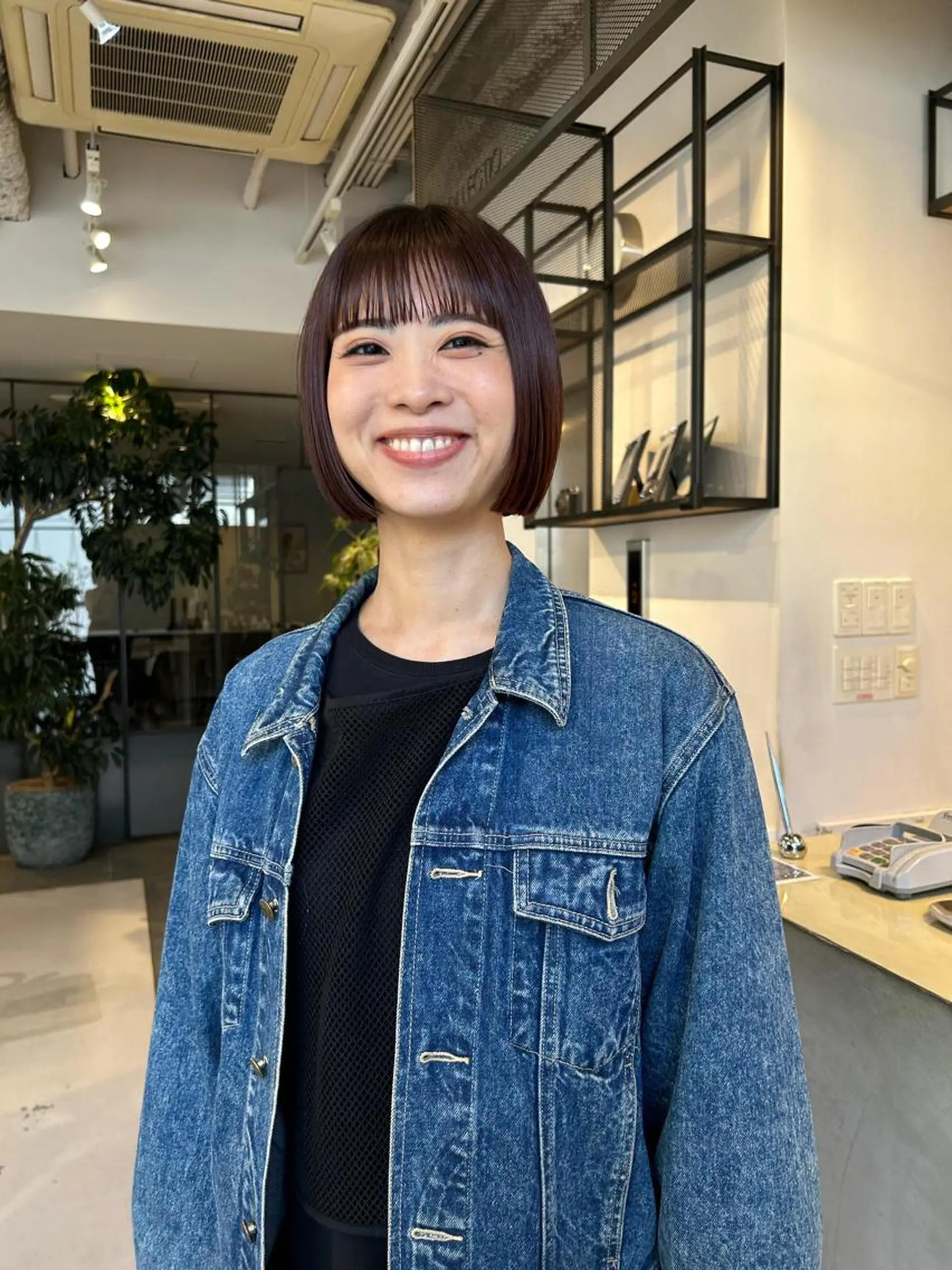 ショート 津葉井 麗奈のヘアスタイル