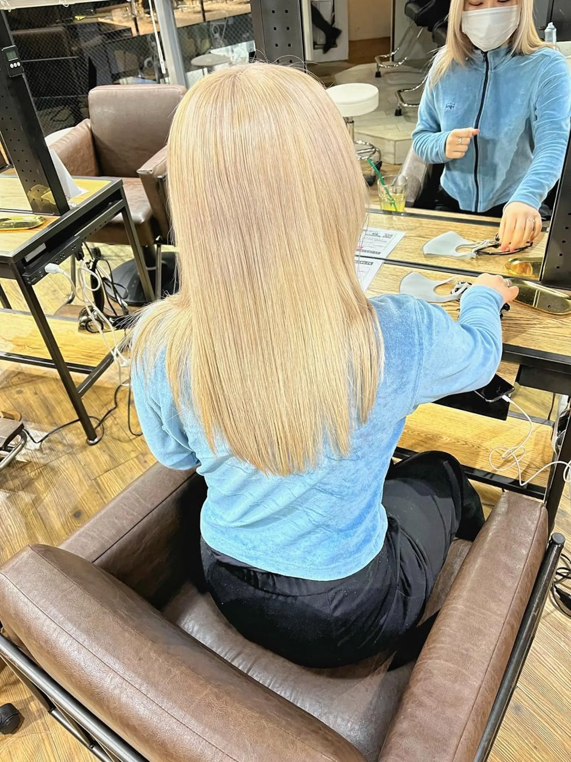 ロング ハイトーンNo.1✨ パーマ✨イマイタツヤのヘアスタイル