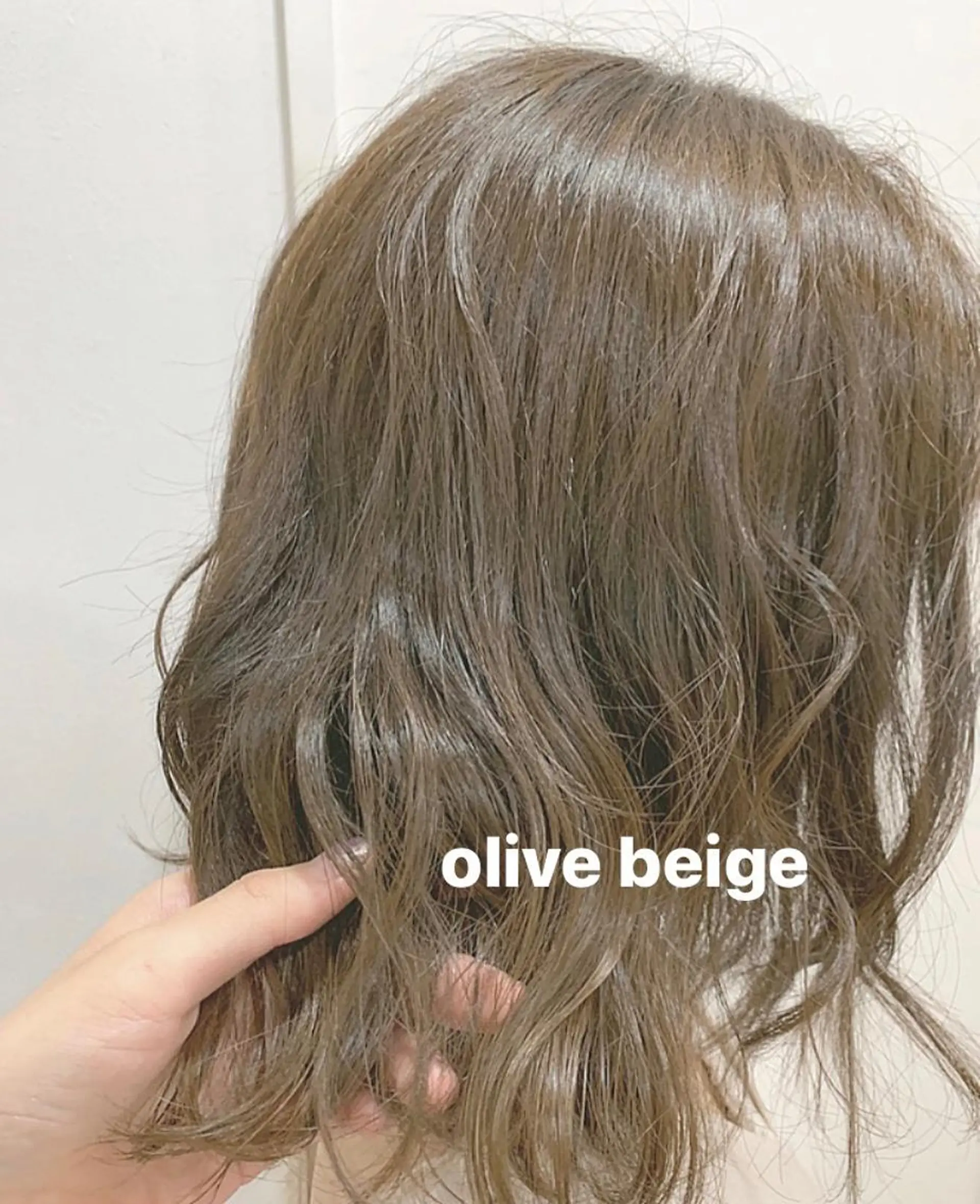 ミディアム カラー ヘアアレンジ 脱白髪染め美容師 竹内涼乃のヘアスタイル