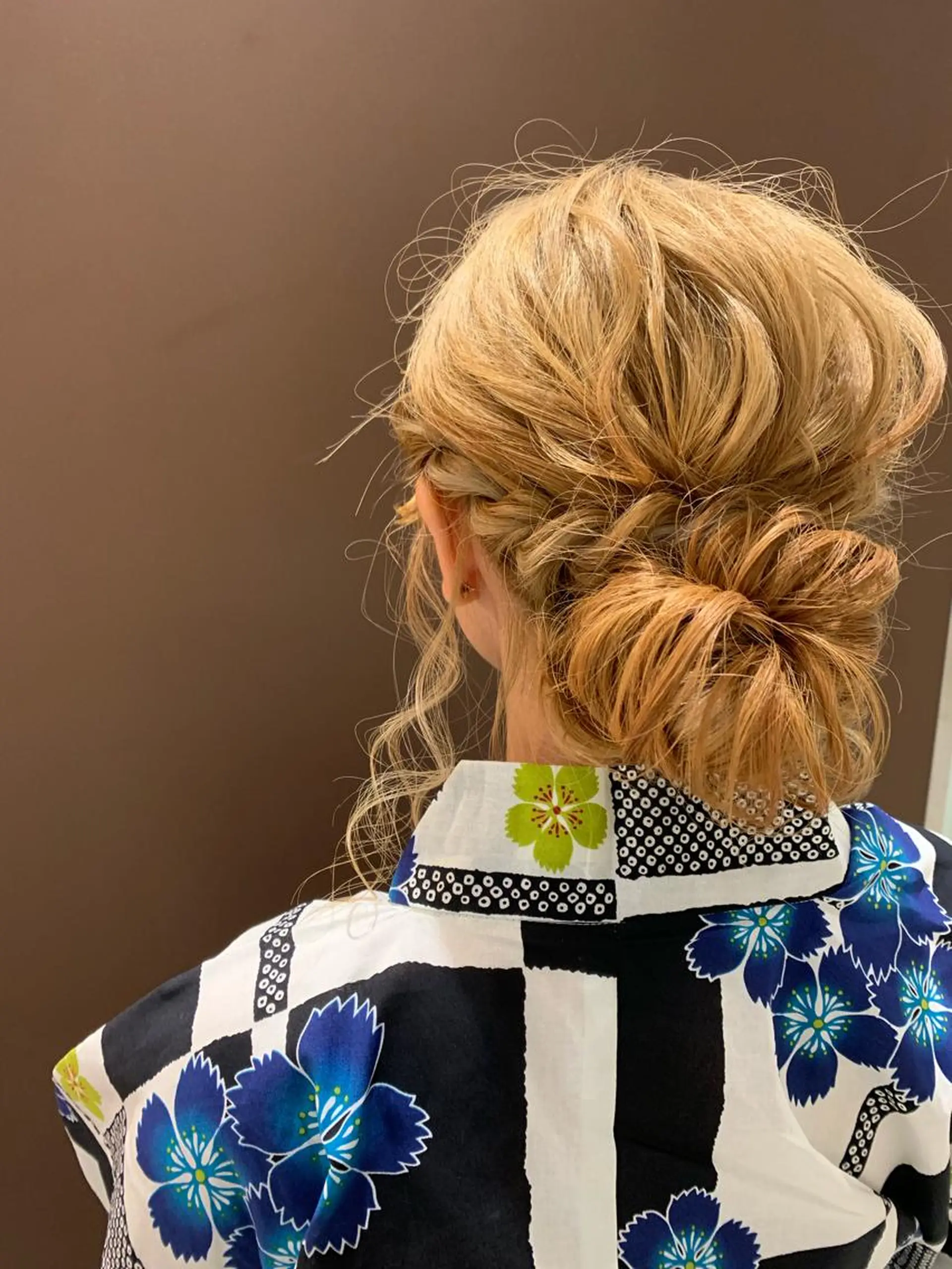 ヘアアレンジ きむえり/髪質改善 /セット/カラーのヘアスタイル