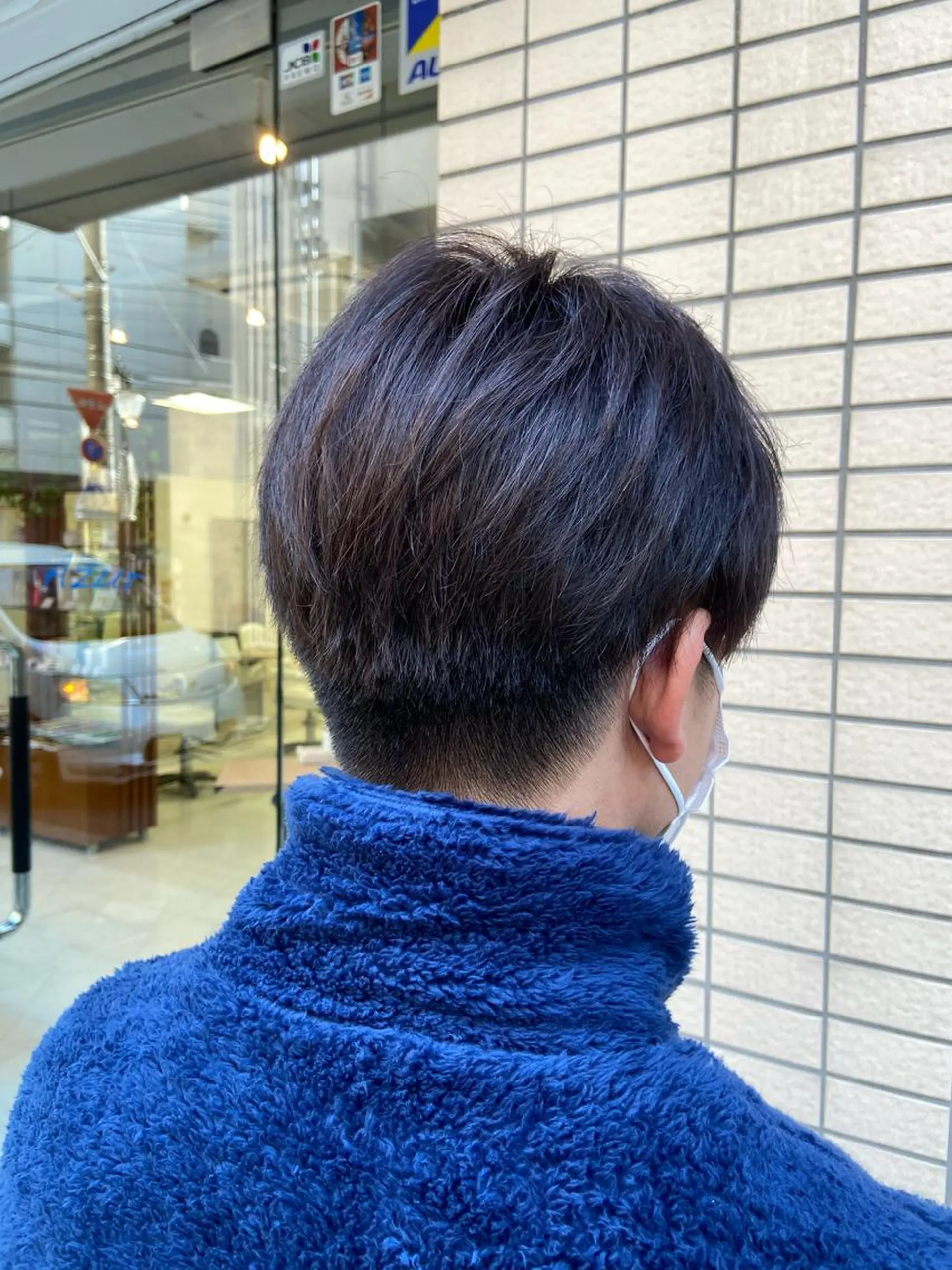 カラー メンズ 刈り上げ オレンジ 菊地 美憂のヘアスタイル