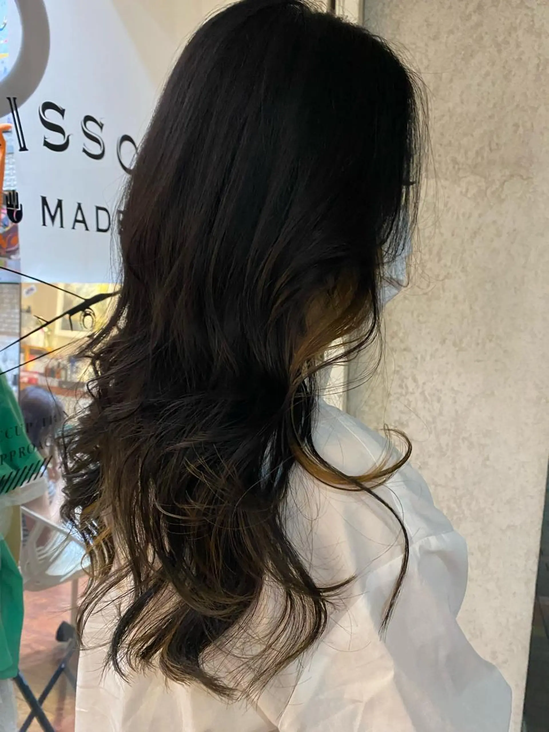 ロング カラー カット ヘアカラー トリートメント haru .のヘアスタイル