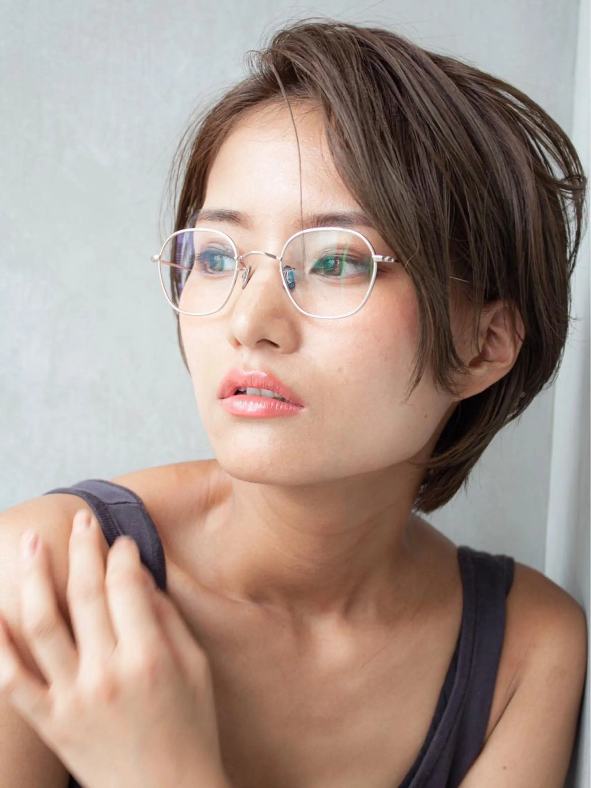 ショート カラー カット ヘアカラー トリートメント 🉐レイヤー/塩見 弘樹🉐渋谷のヘアスタイル