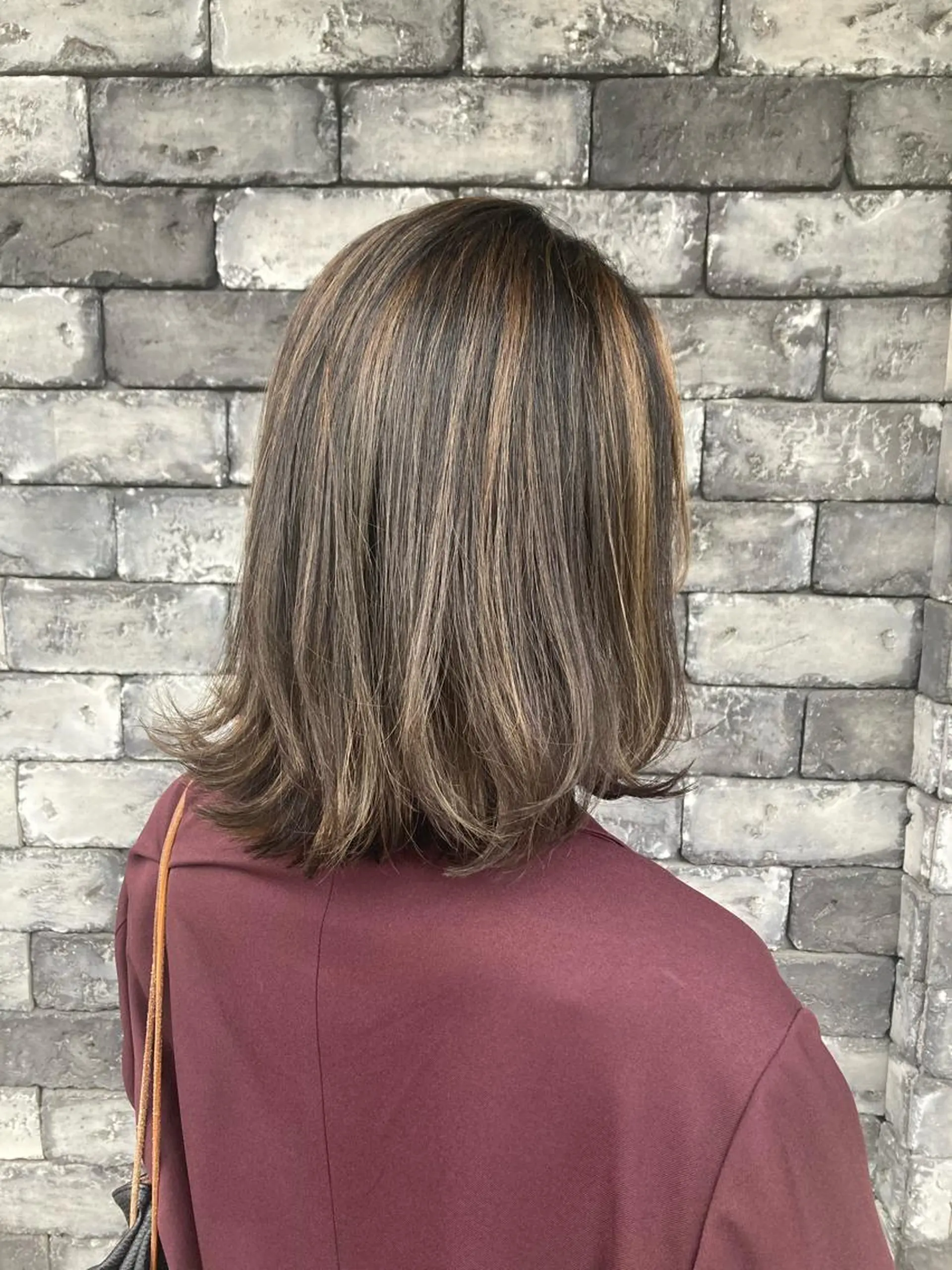 ミディアム カラー カット トリートメント ヘアセット ✂️似合わせの魔術師 石田一樹✂️のヘアスタイル