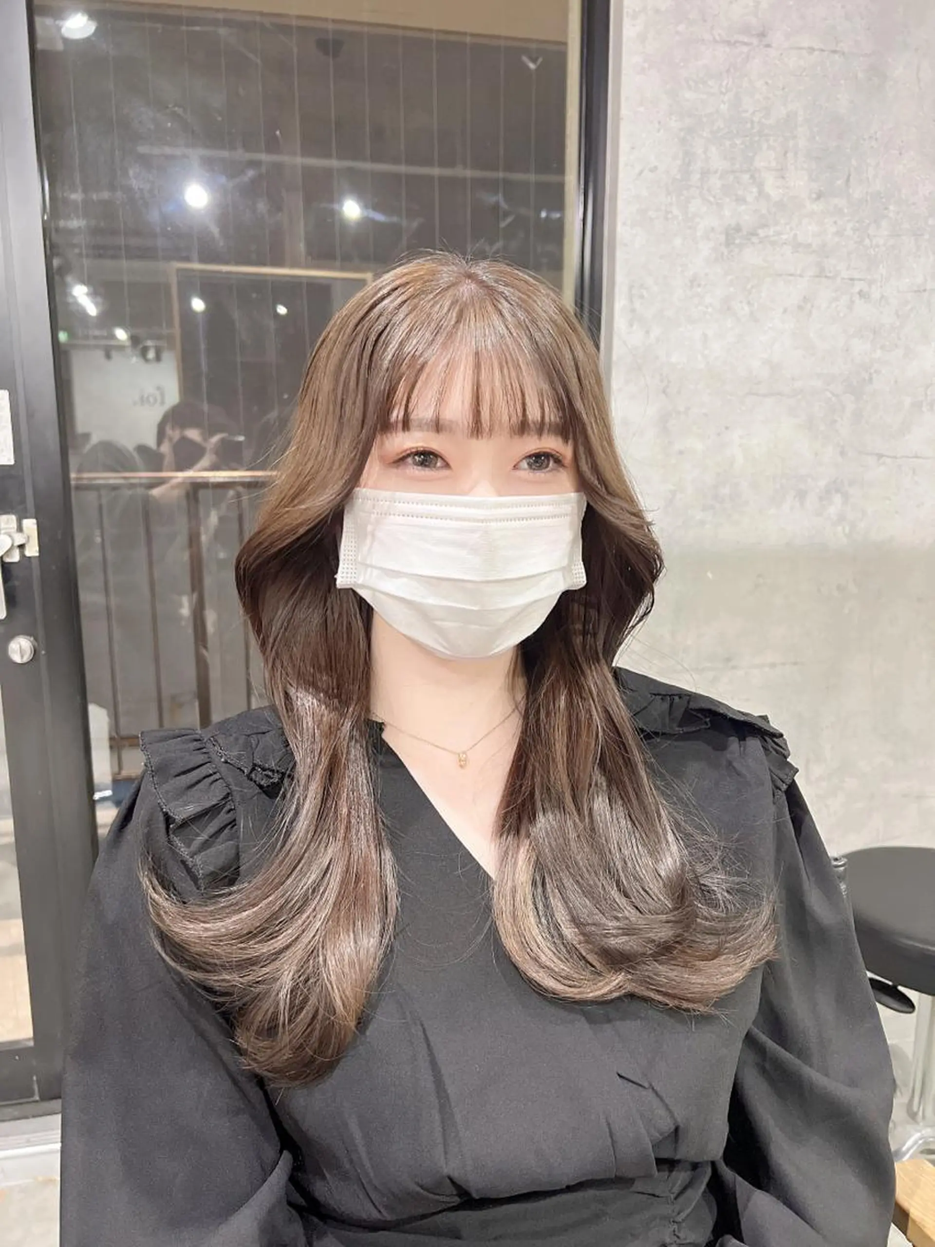 ロング カラー 韓国レイヤー/ 顔周り💕田中将吾のヘアスタイル