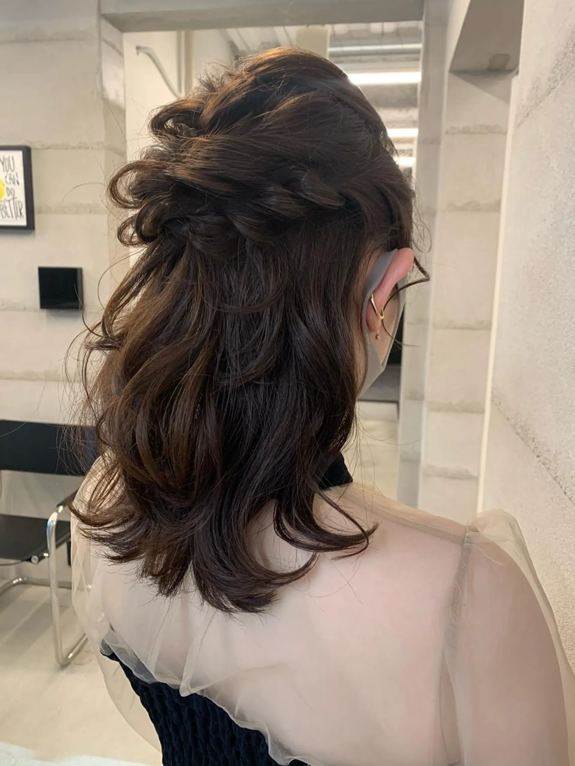 カラー 透明感/オリーブ/ グレージュ/YUKAのヘアスタイル