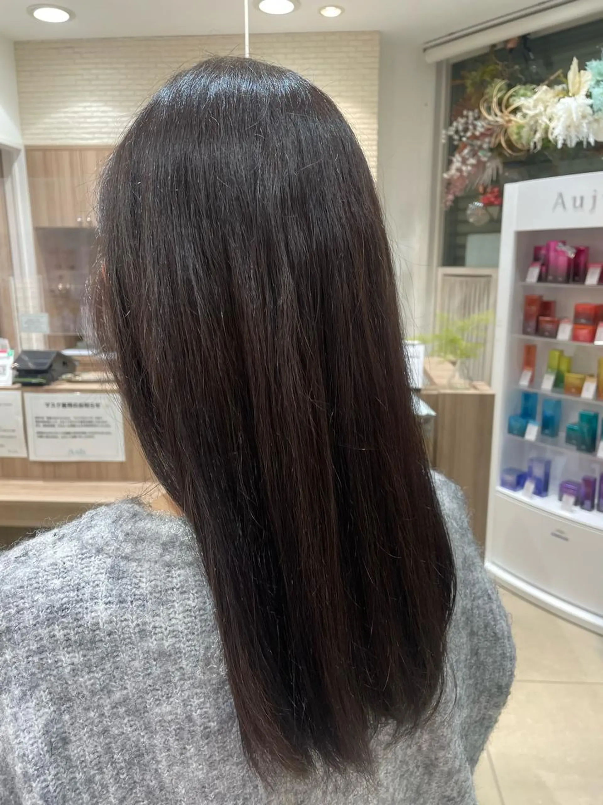 ロング ヘアカラー Miyu🦄ash メンズカット/まつげのヘアスタイル