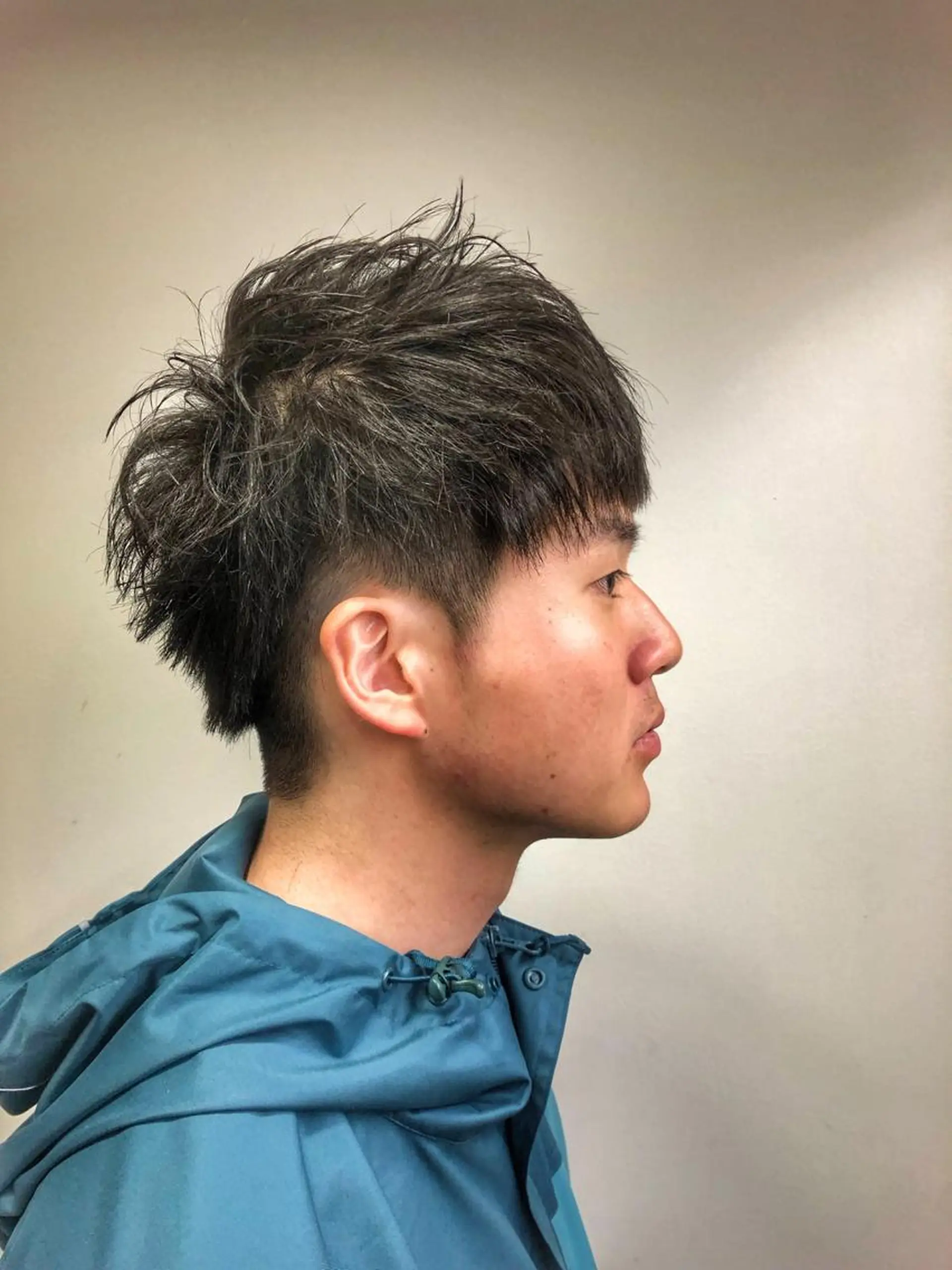 ショート カラー パーマ メンズ 美髪矯正 Rioのヘアスタイル