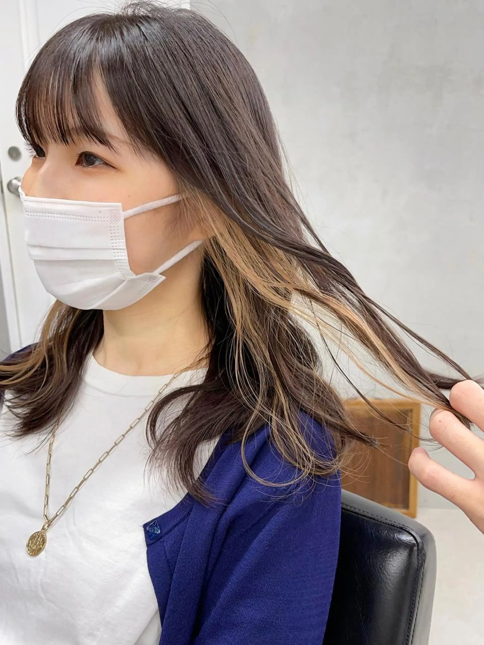 カラー ベージュカラー ブリーチ ブリーチダブルカラー 【koide】のヘアスタイル