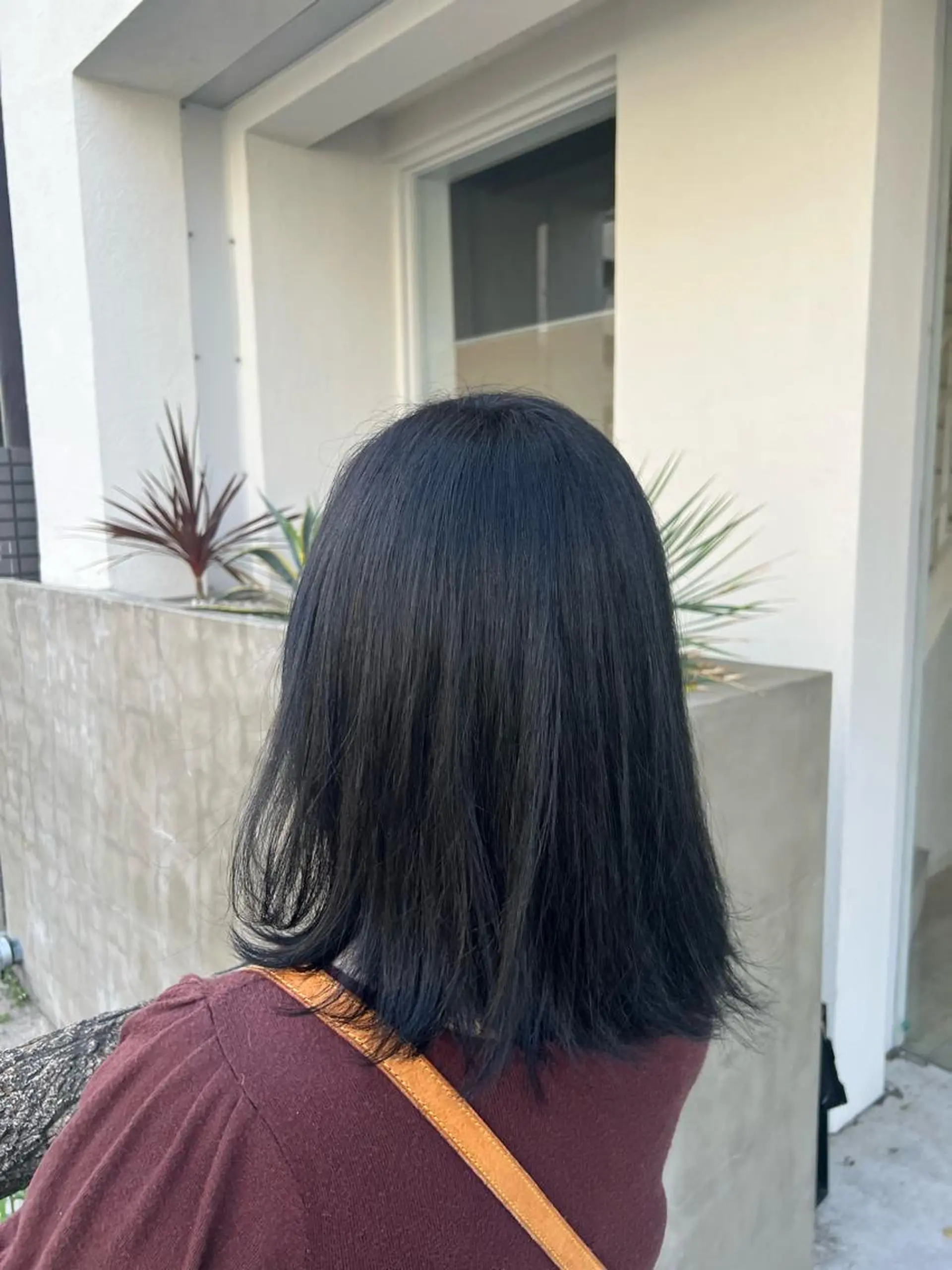 カラー 黒髪 ブルーカラー ブルーブラック 山下泰誠 TIDEHAIR🌱のヘアスタイル