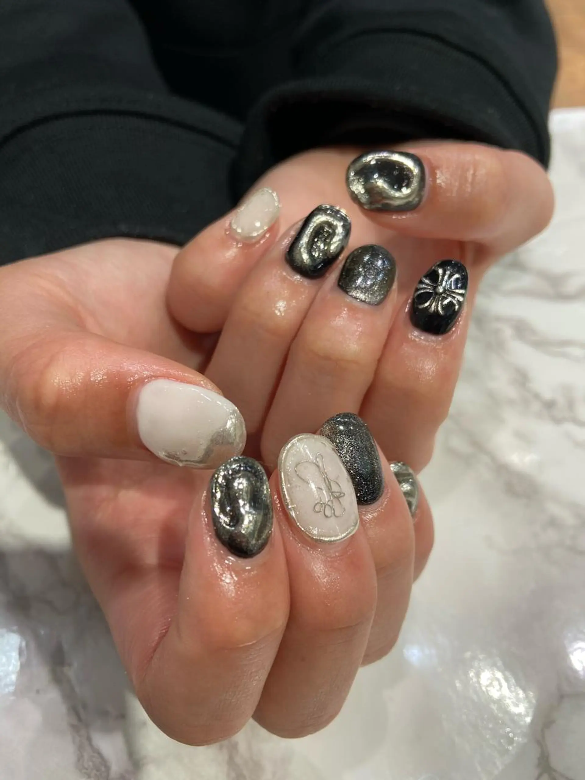 ネイル 🧸プルエクステ❤︎ ネイルKAO🧸のヘアスタイル