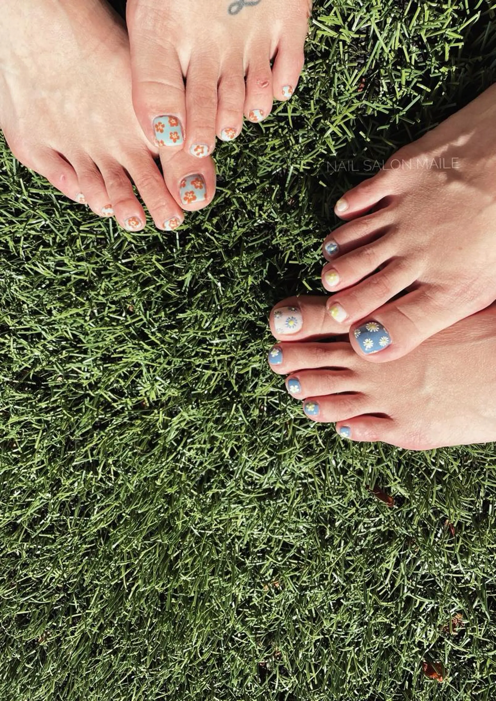 ネイル フットネイル nailsalonmaile所属・nail salon maile☽のネイルデザイン