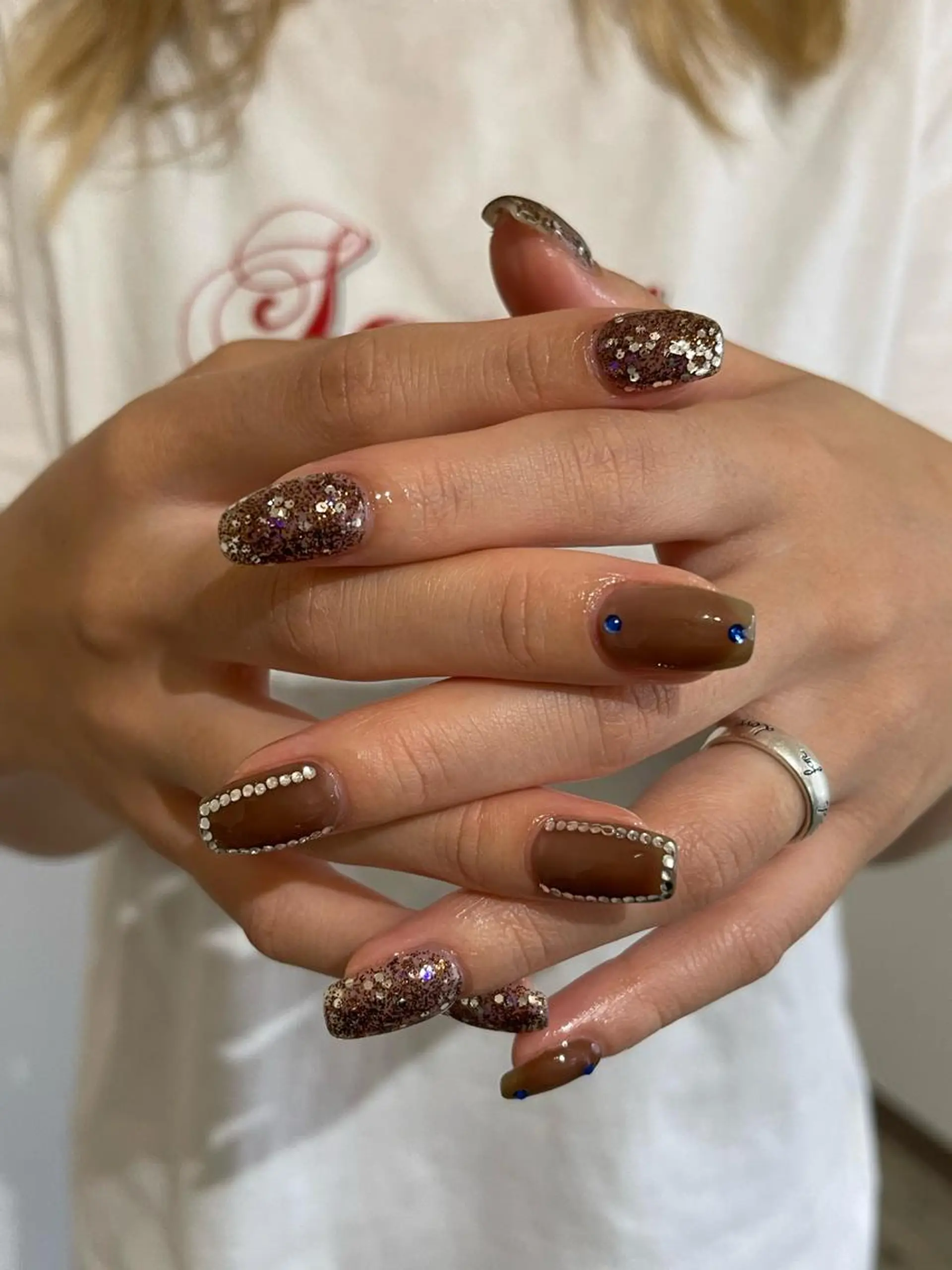 ネイル 8113 海外/y2k/韓国のネイルデザイン