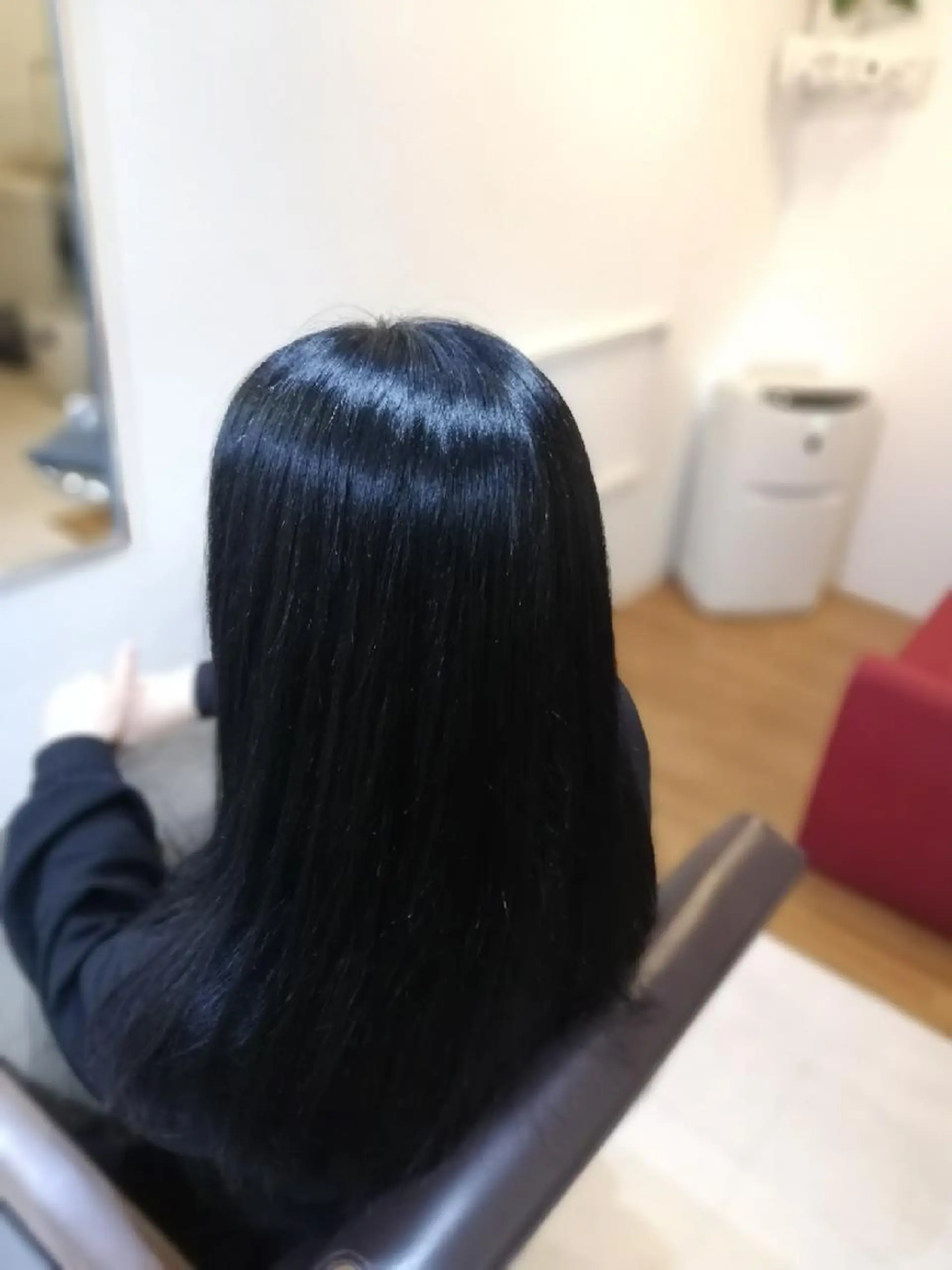 セミロング カラー 北林 弘展のヘアスタイル