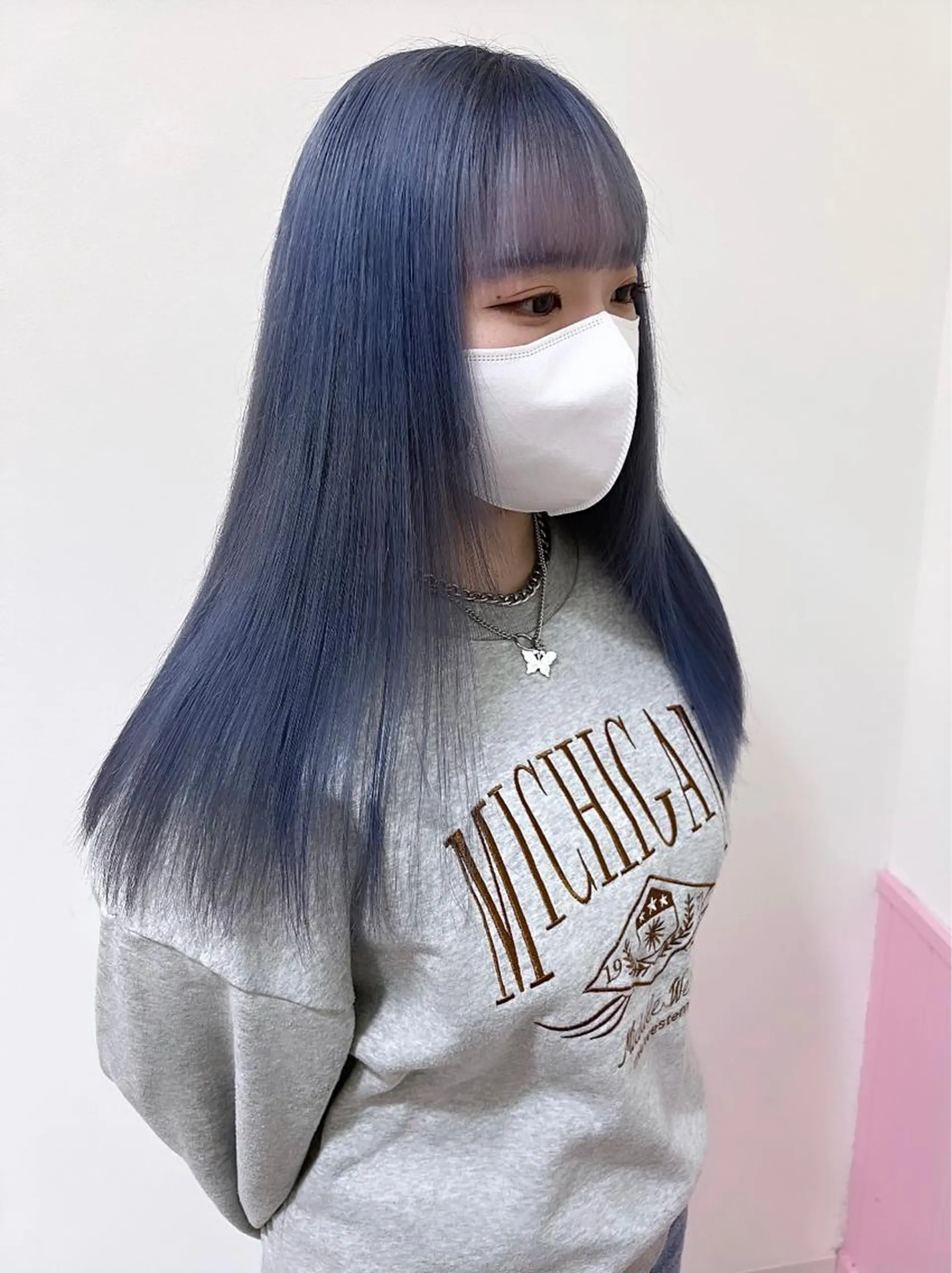 ロング ヘアカラー トリートメント 梅田/韓国ヘア/ エクステ🤖ヒナのヘアスタイル