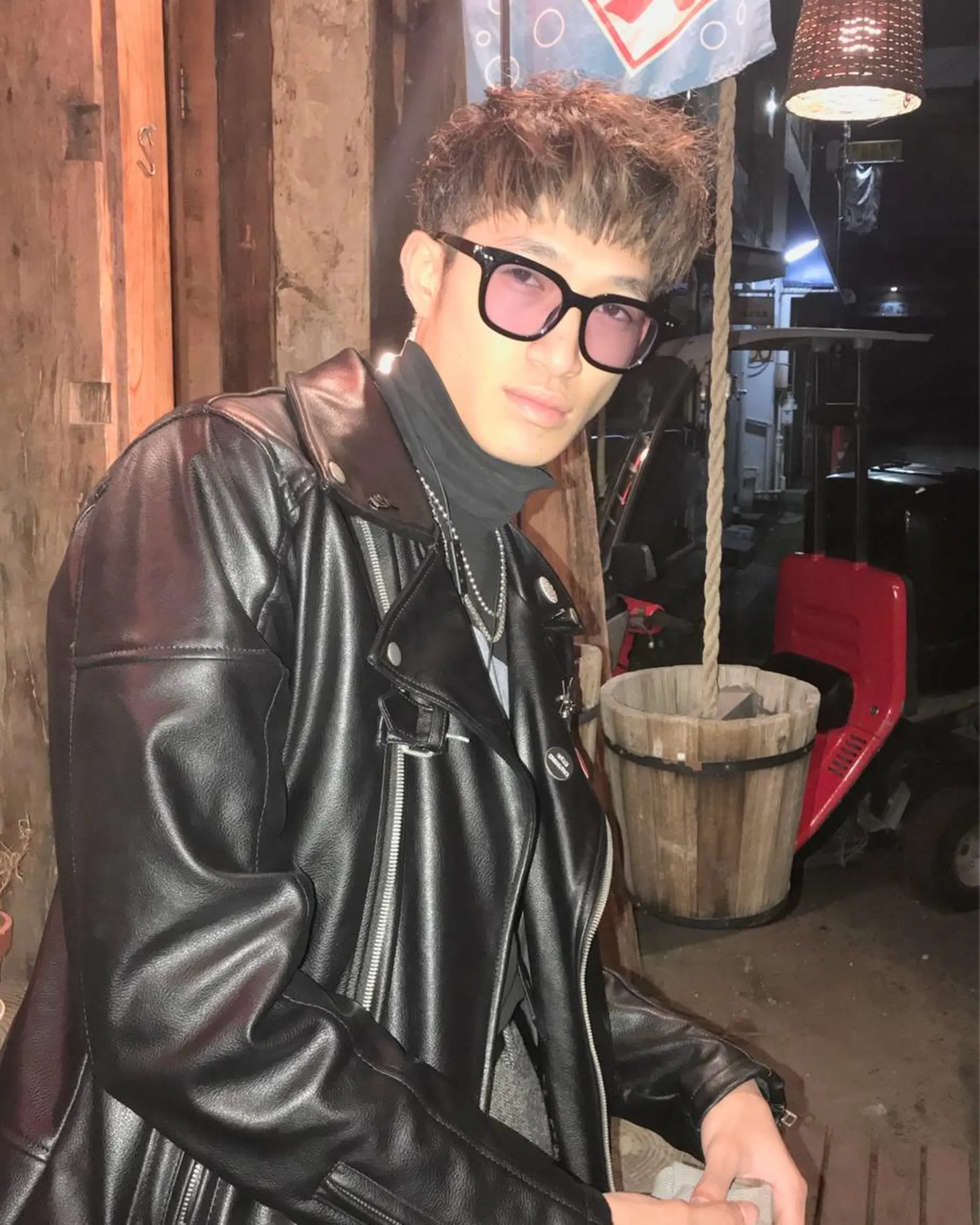 ショート カラー パーマ ヘアアレンジ メンズ Arumeria ❄️富澤翼❄️のヘアスタイル