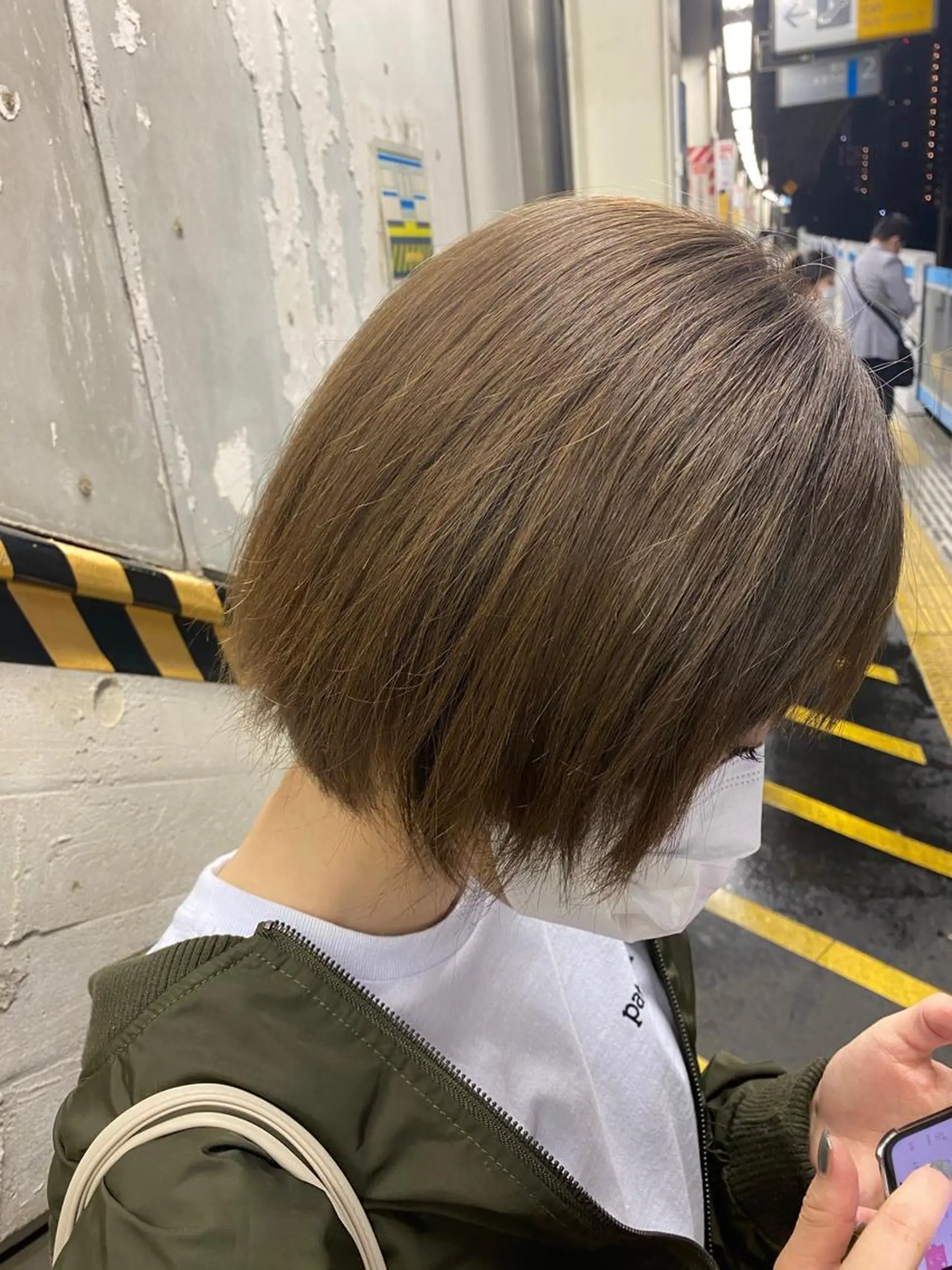 ショート 縮毛矯正 滝沢尚起のヘアスタイル