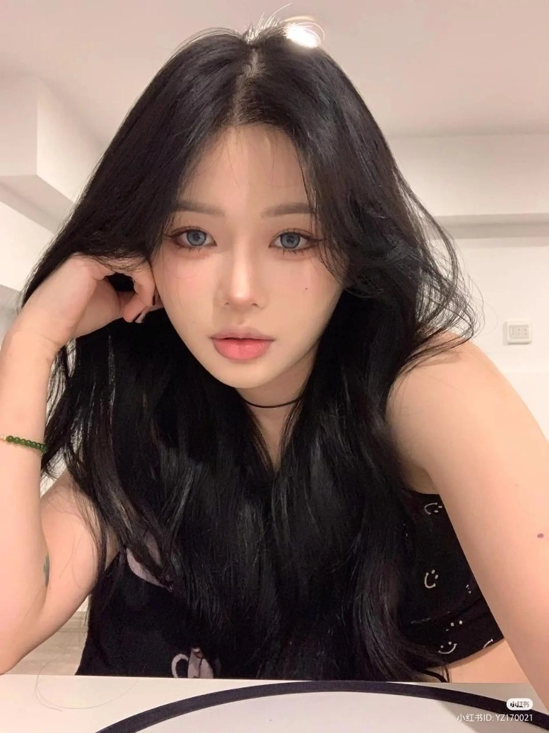 ロング カラー 中韓レイヤー/ ブラウン🤎はやとのヘアスタイル