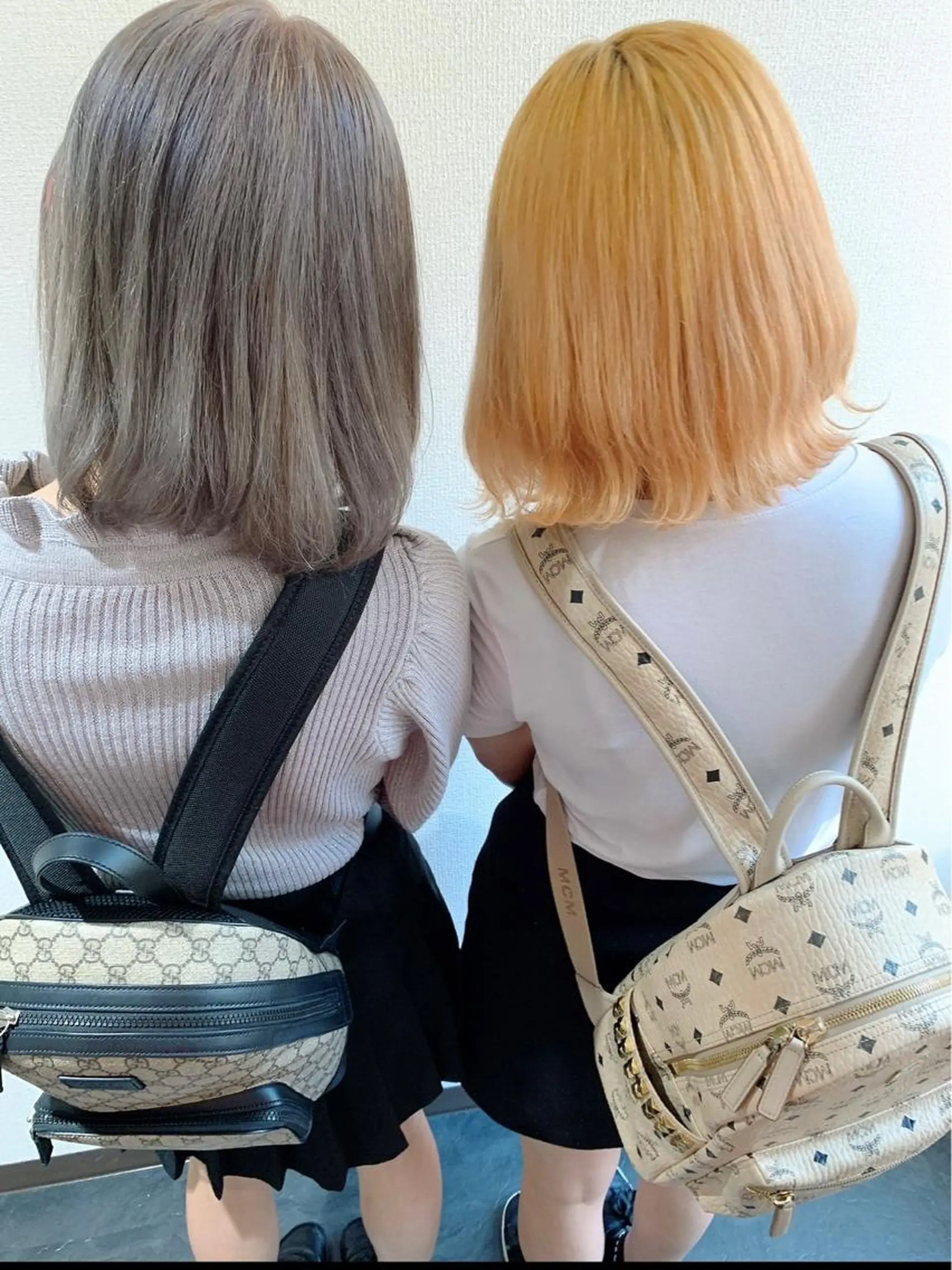 ミディアム ハイライト レイヤーカット ヘアカラー Selene hair OSAKAのヘアスタイル