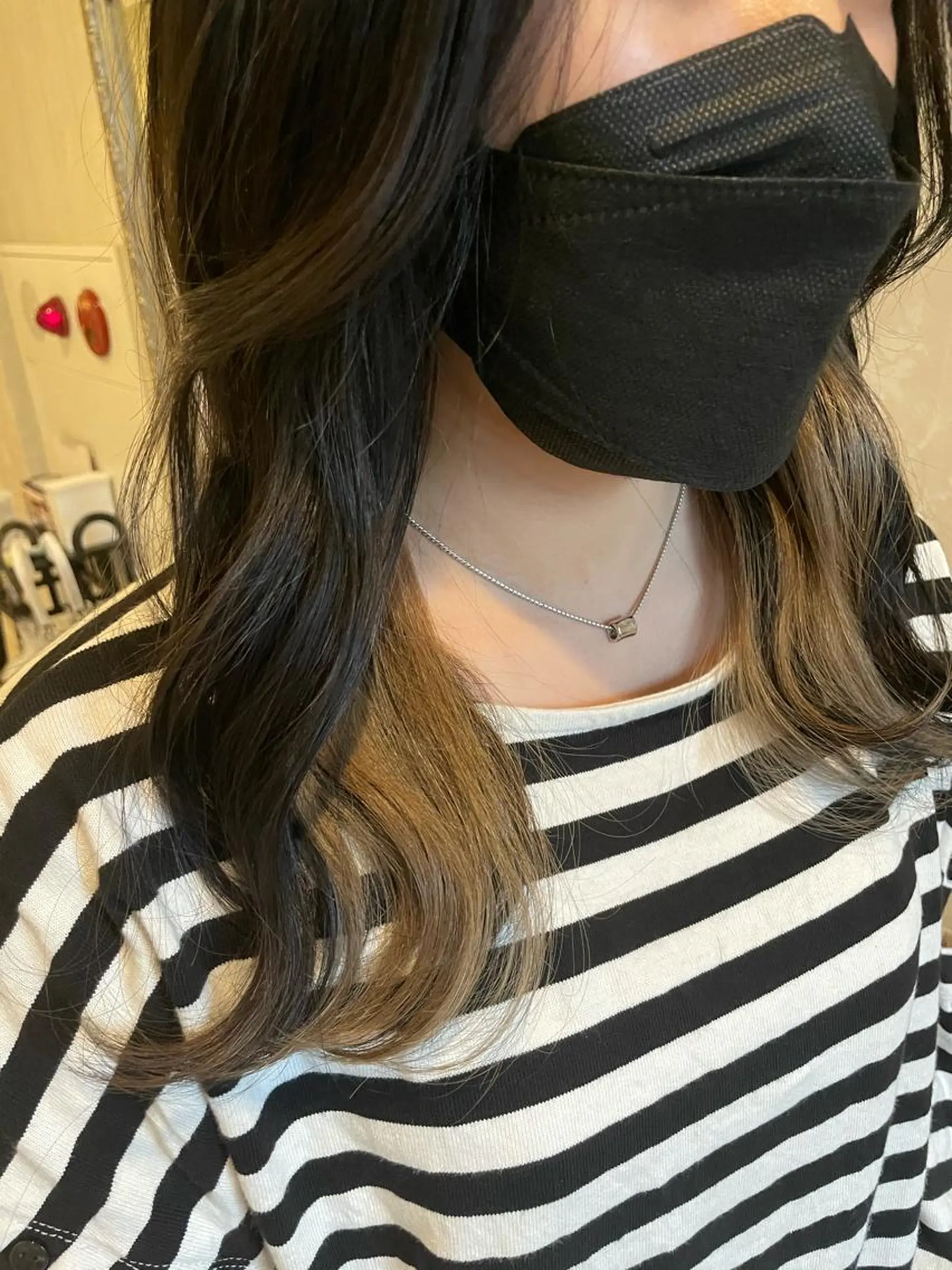 カラー インナーカラー カット ヘアカラー トリートメント hair  studio A.R.S所属・烏丸/艶髪/レイヤー /韓国風/廣瀬尚輝のヘアスタイル