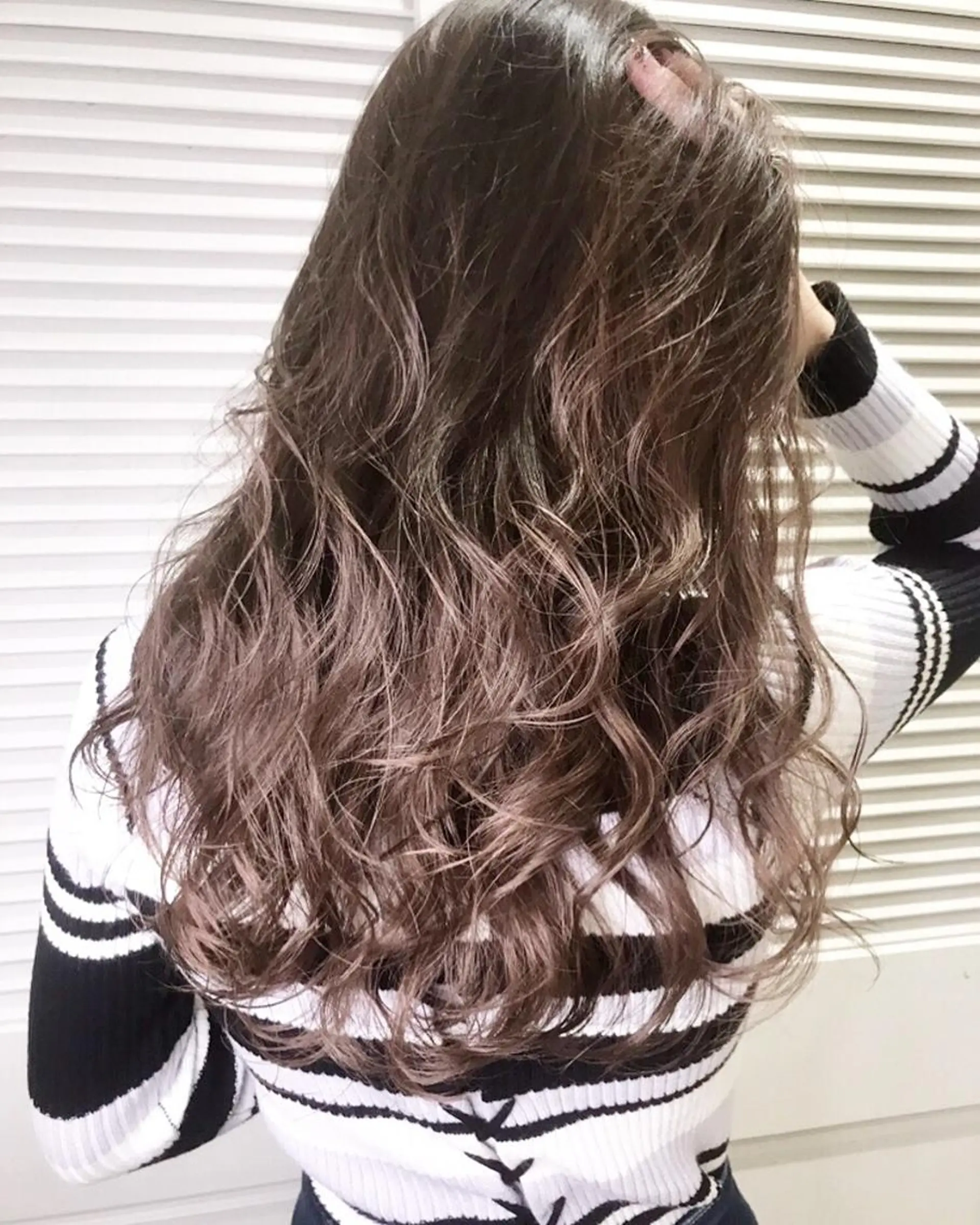 セミロング カラー ヘアカラー WATARU🔥／ 外国人風ハイライトのヘアスタイル