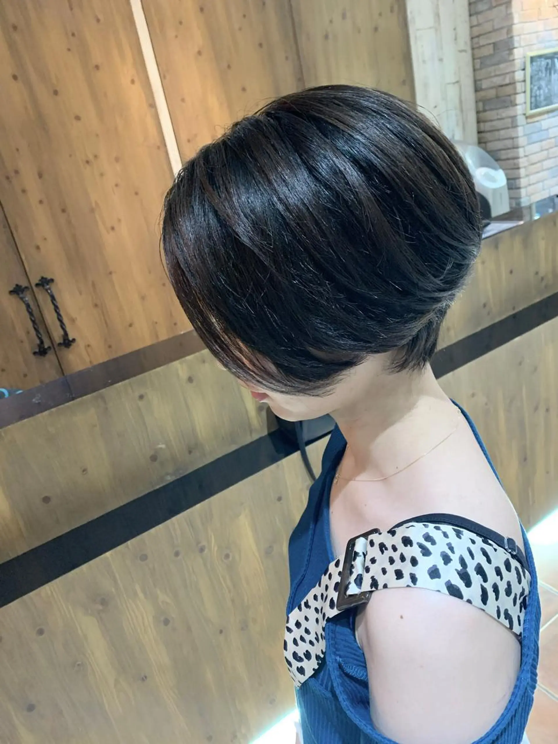 ショート カラー パーマ ショートヘア VIM hairおもろまち店のヘアスタイル