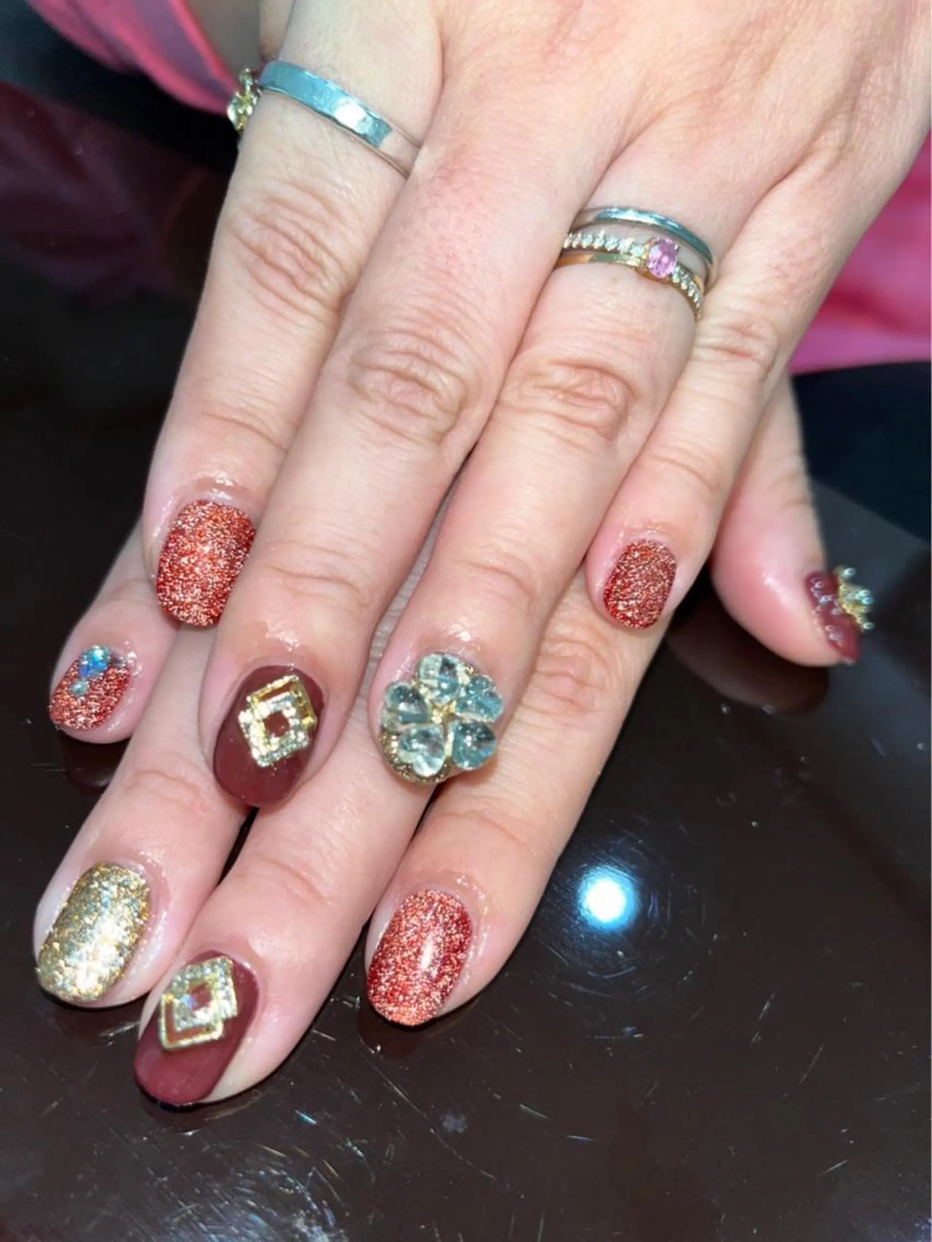 ショート ネイル ハンドネイル 《LB》ラブリエ Nail&eyeのマツエク・マツパデザイン