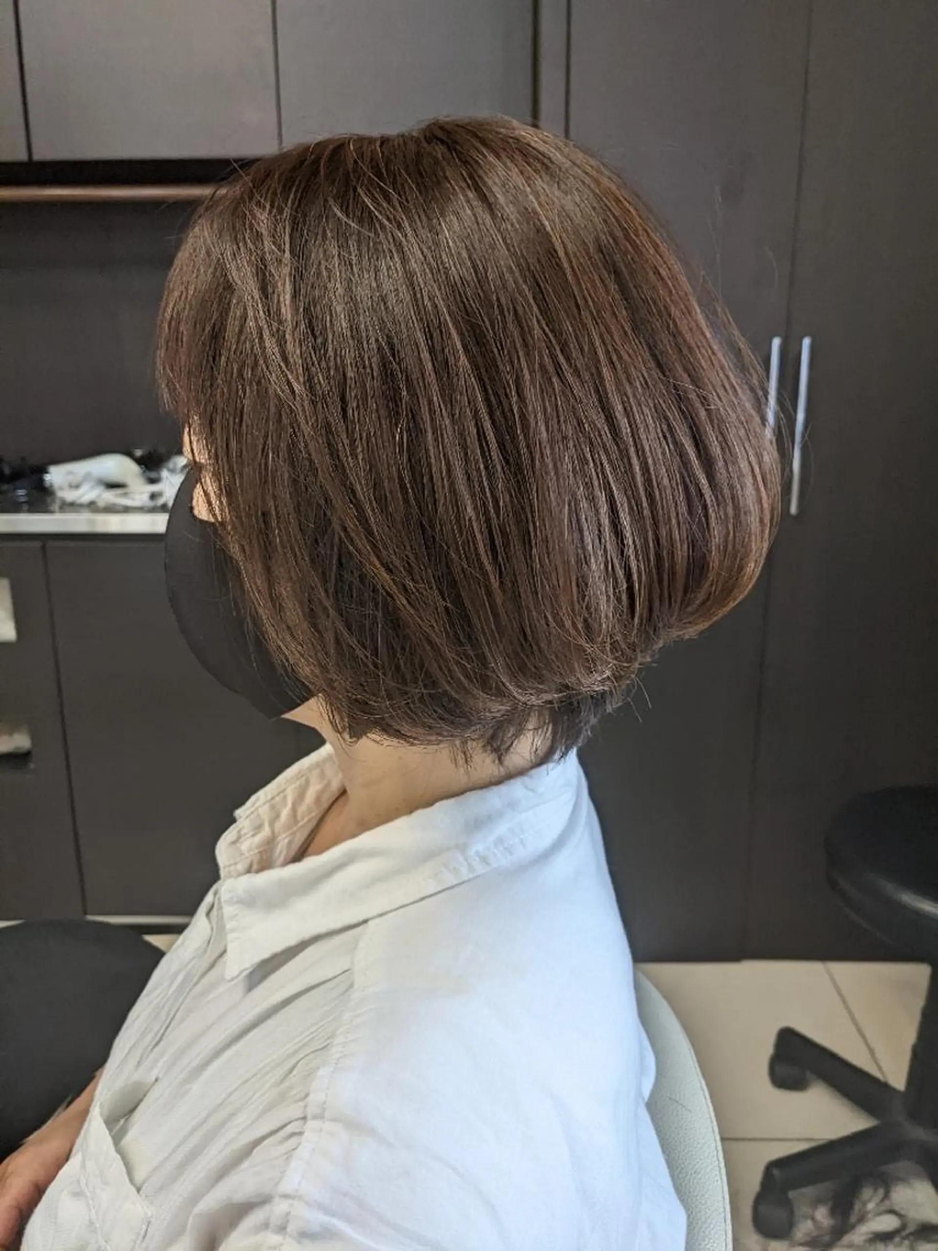 ショート カット 小嶺 麗華のヘアスタイル