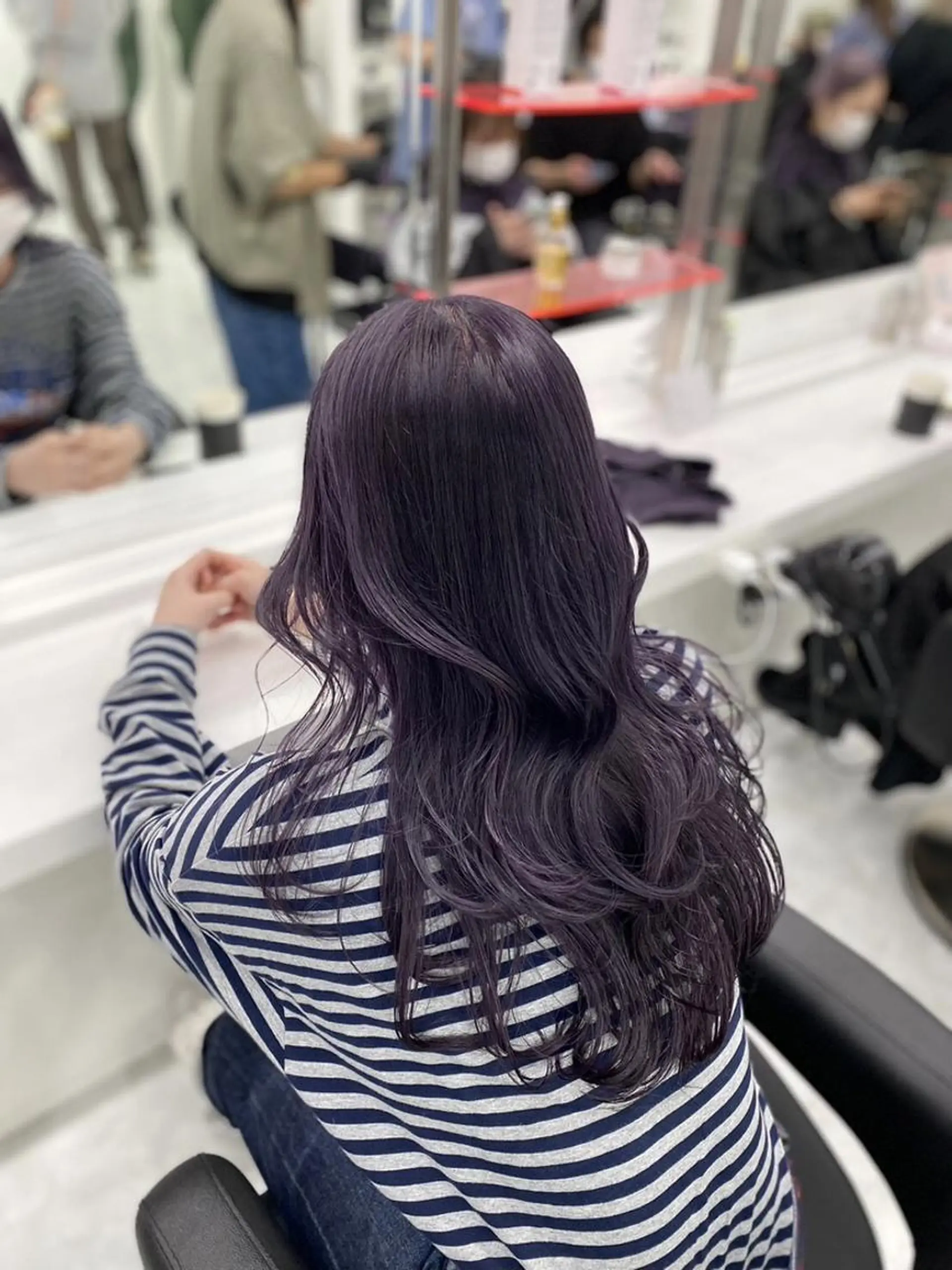 カラー 大人っぽ韓国ヘア🤍 yuma🐈‍⬛のヘアスタイル