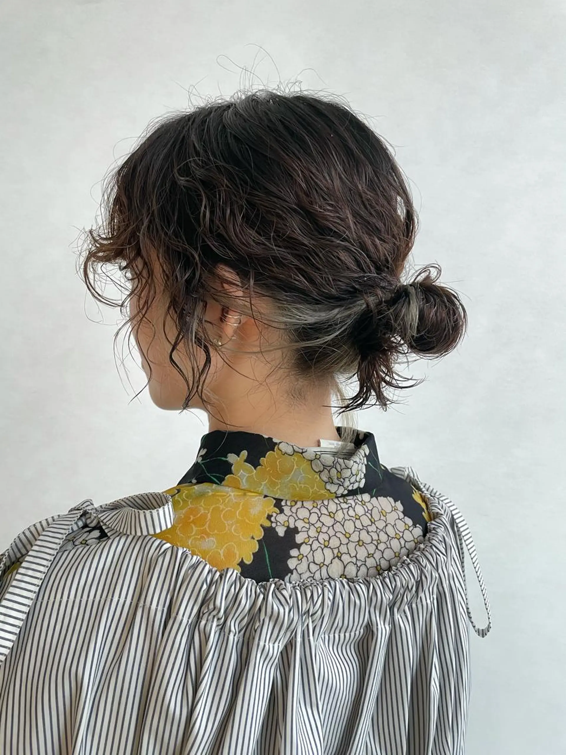 ミディアム パーマ ミディアムパーマ カット パーマ トリートメント 原宿美容室Cura所属・パーマ美容師🌈中村 絢美のヘアスタイル