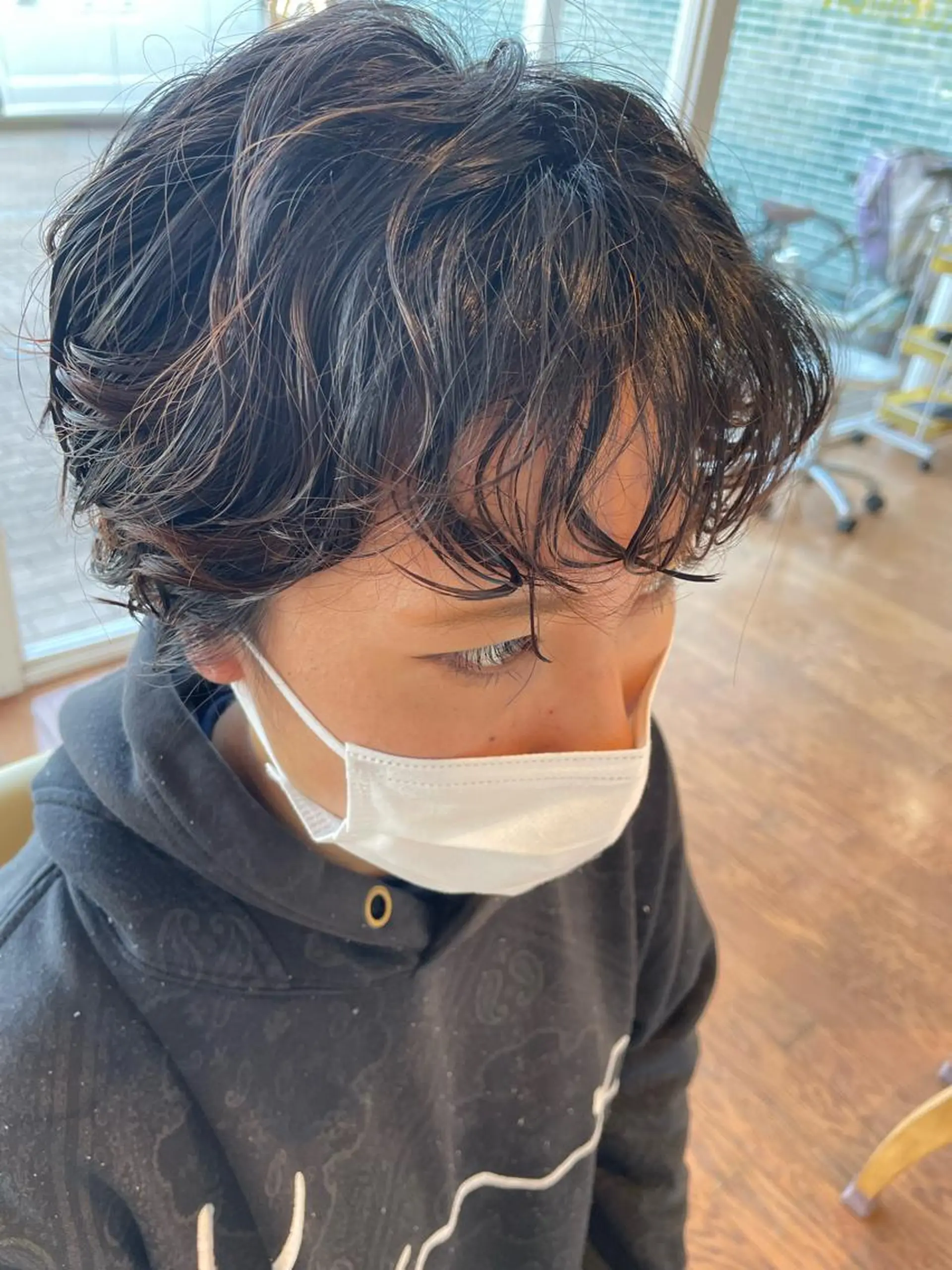 ショート パーマ Canon/ インナーカラー/四条のヘアスタイル