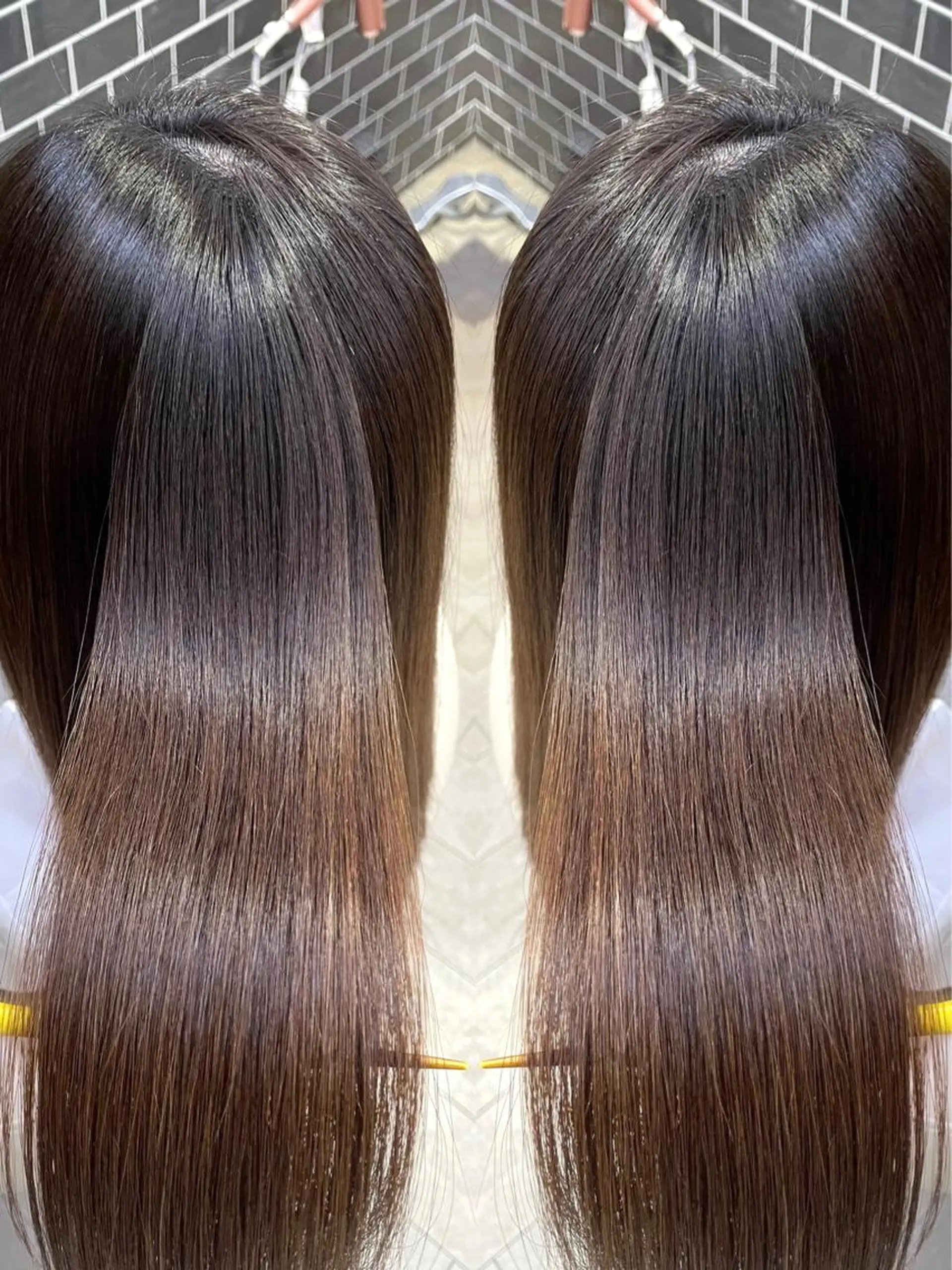 ロング カラー ブリーチ トリートメント カット ヘアカラー トリートメント I see所属・中谷 大志朗のヘアスタイル