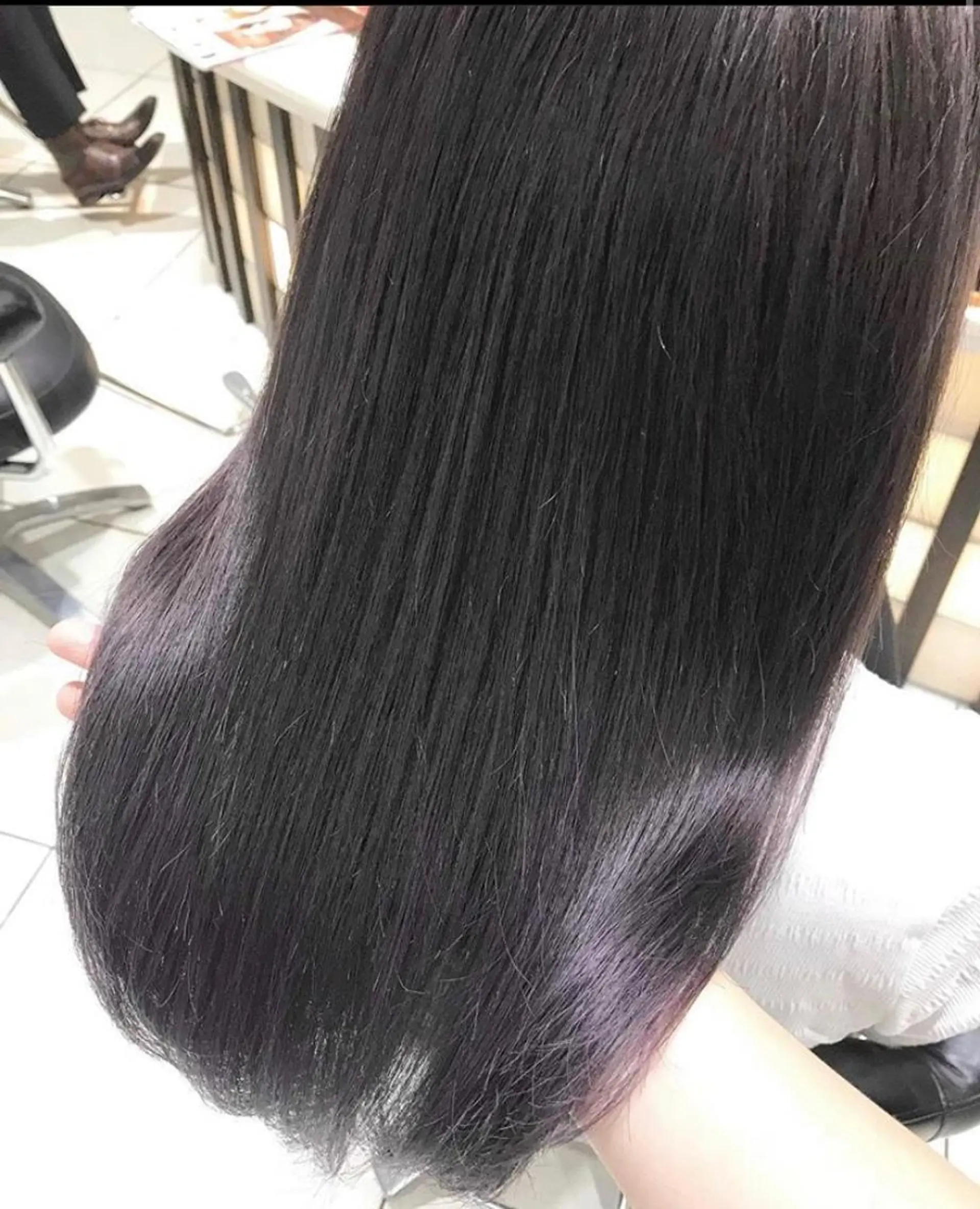 ロング 🦋ミルクティーベー ジュ🦋mayukiのヘアスタイル