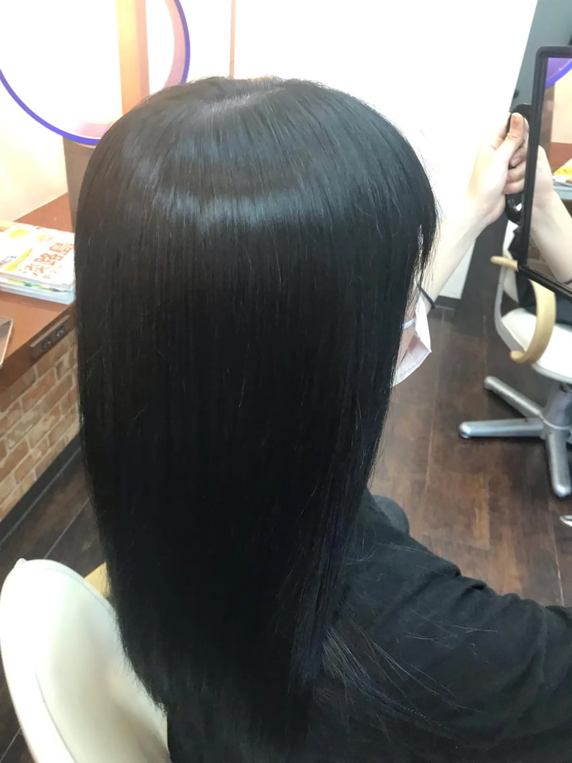 ロング カラー 桧山 真のヘアスタイル