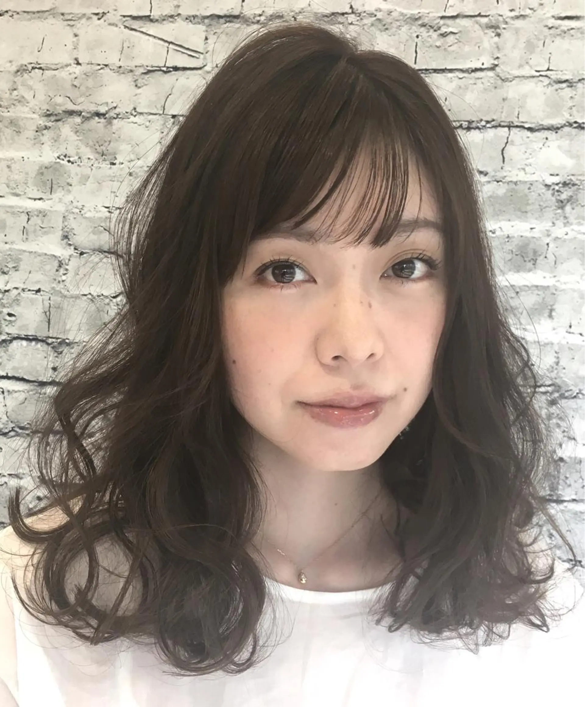 セミロング 瀧本 顕のヘアスタイル
