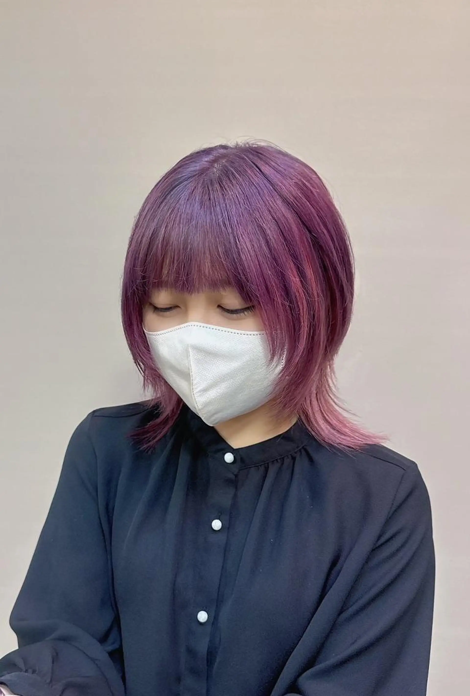 ショート カラー 絶対可愛い暖色カラー 🌷うる艶✨山下七海のヘアスタイル