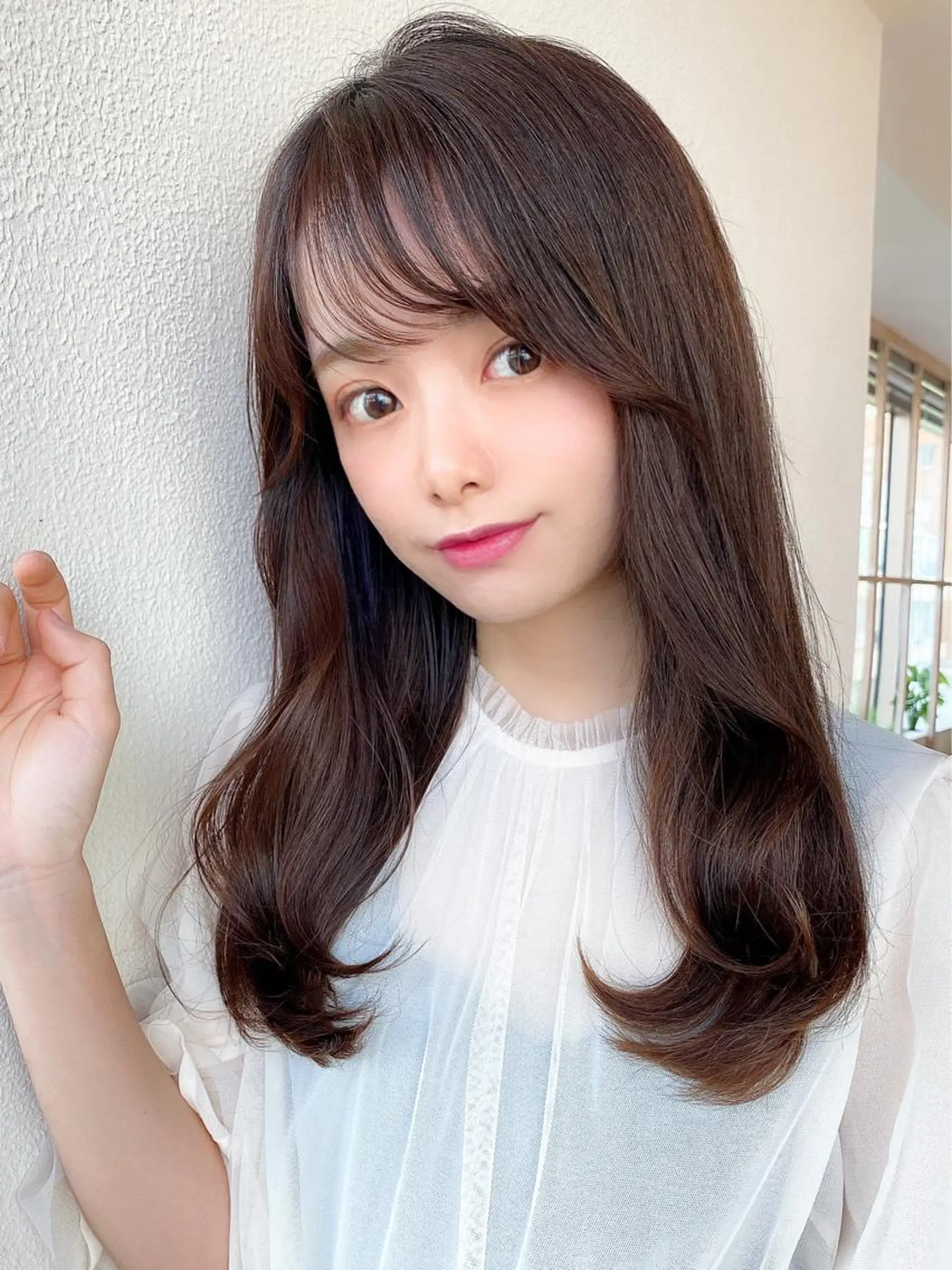 セミロング カラー AFLOAT/L♡ Naomiのヘアスタイル