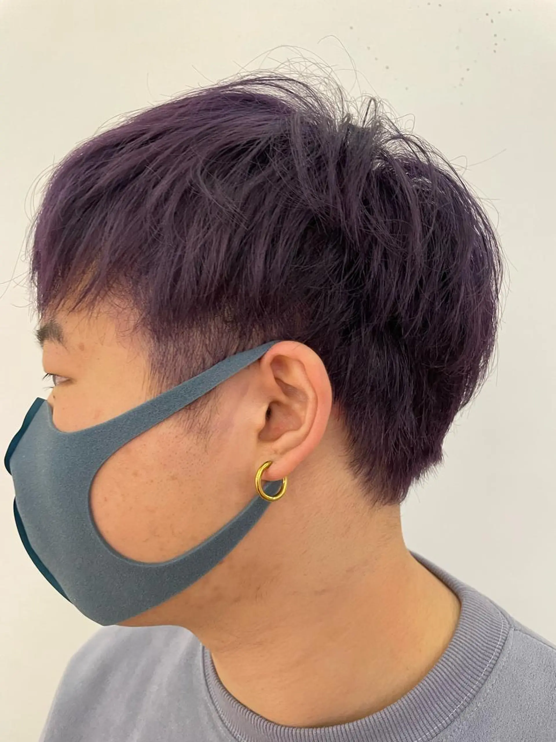 カラー ブリーチ マツゴウ　カズヤ/金 沢文庫／パーマのヘアスタイル